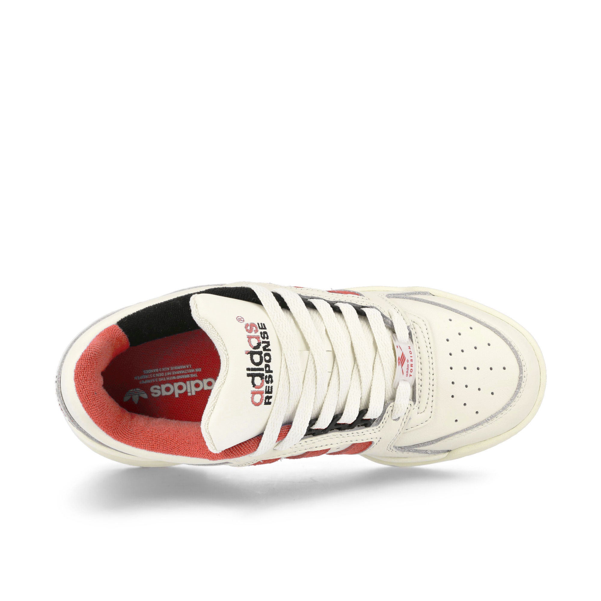 adidas Torsion Response Tennis Lo Cloud White-Premium Red-Chalk White Low Top Sneakers Detailfoto | Overkill