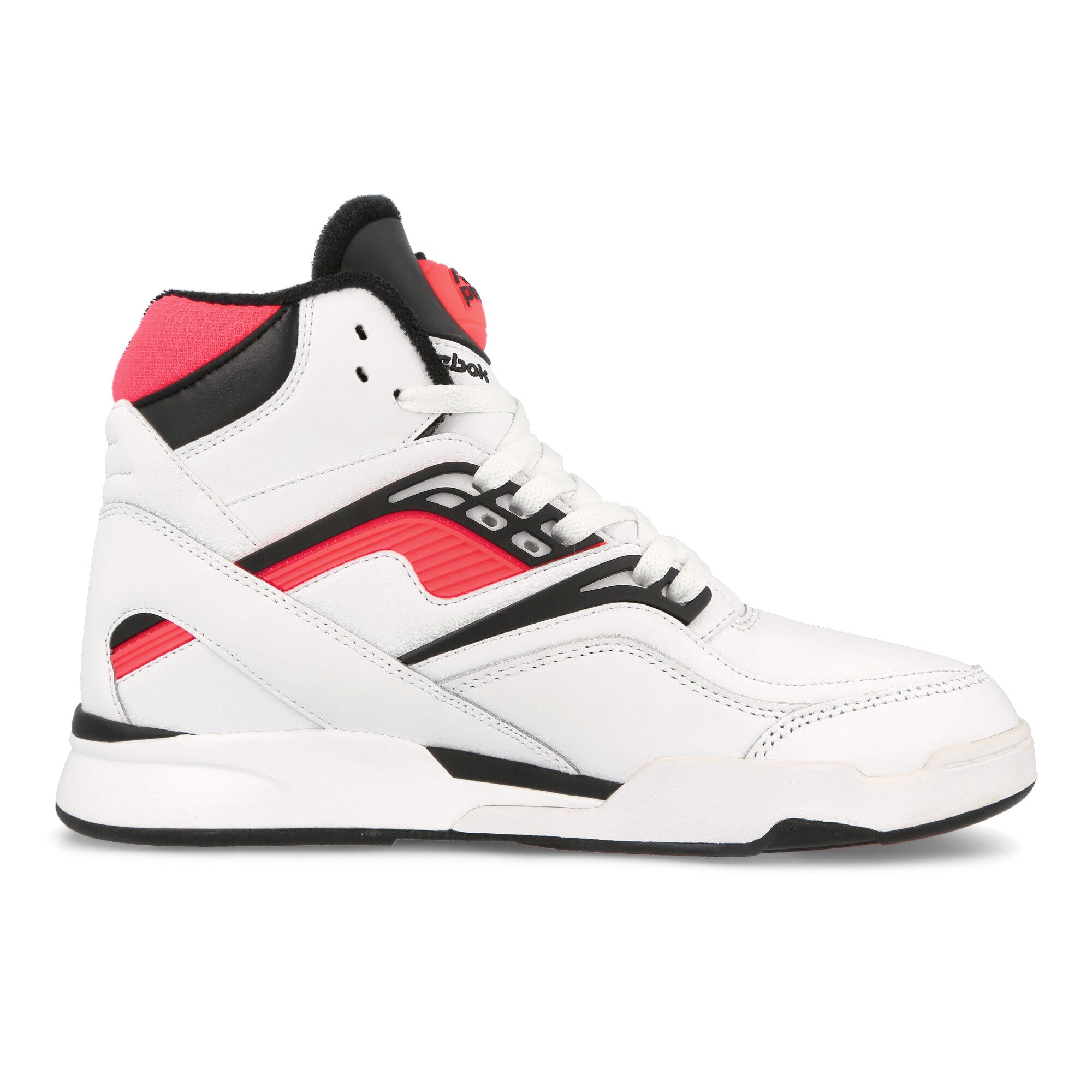 Reebok Pump TZ Footwear White / Core Black / Neon Cherry Sneakers Silhouette | Overkill