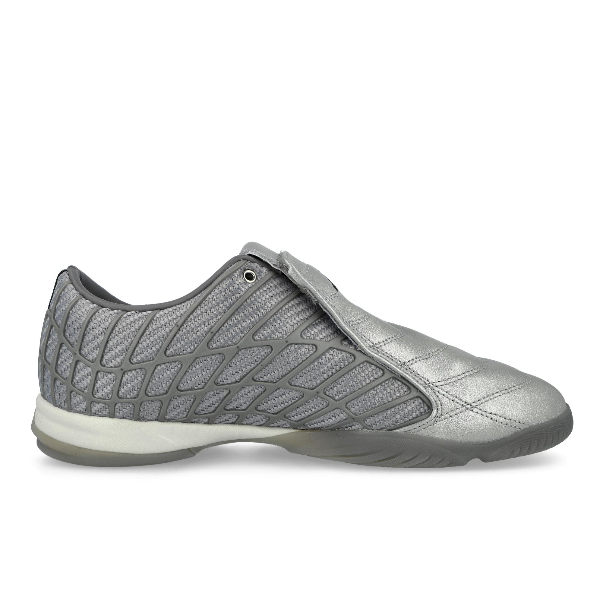 adidas F50 Sala Silver Metallic / Silver Metallic / Grey Three Low Top Sneakers HQ9242 Silhouette | Overkill