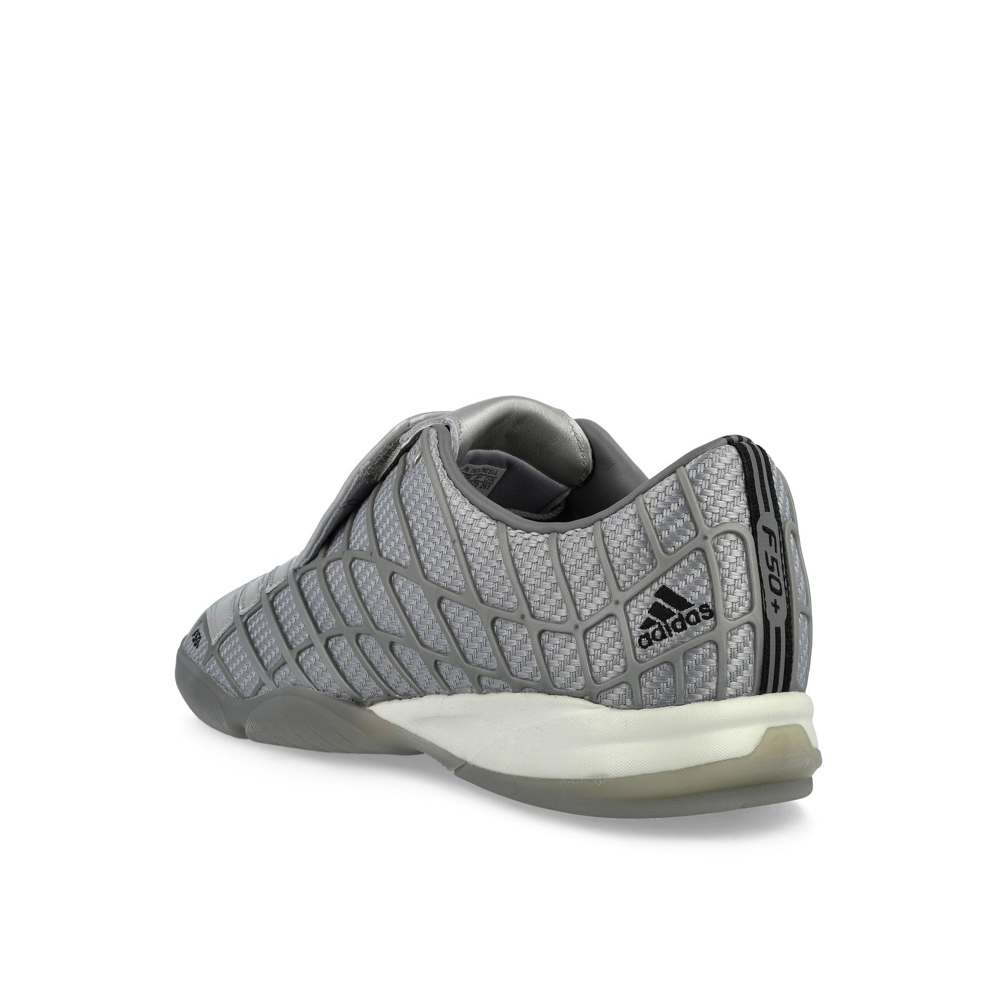 adidas F50 Sala Silver Metallic / Silver Metallic / Grey Three Low Top Sneakers HQ9242 Material | Overkill