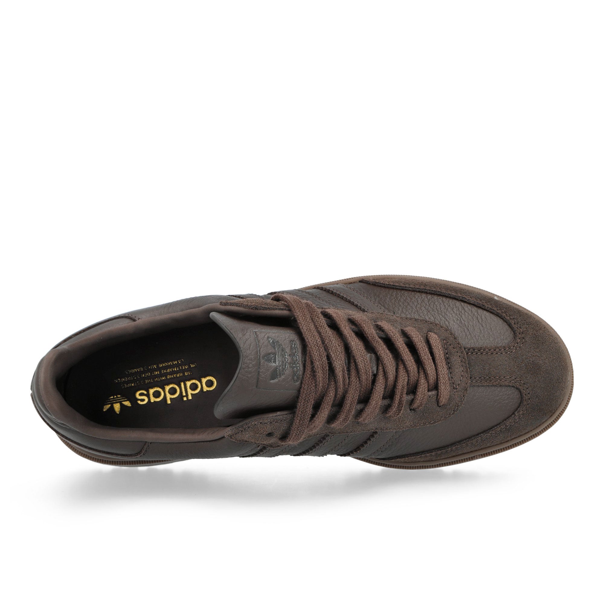 adidas Samba LX Freizeit Brown / Brown / Gum 5 Low Top Sneakers HQ9251 Detailfoto | Overkill