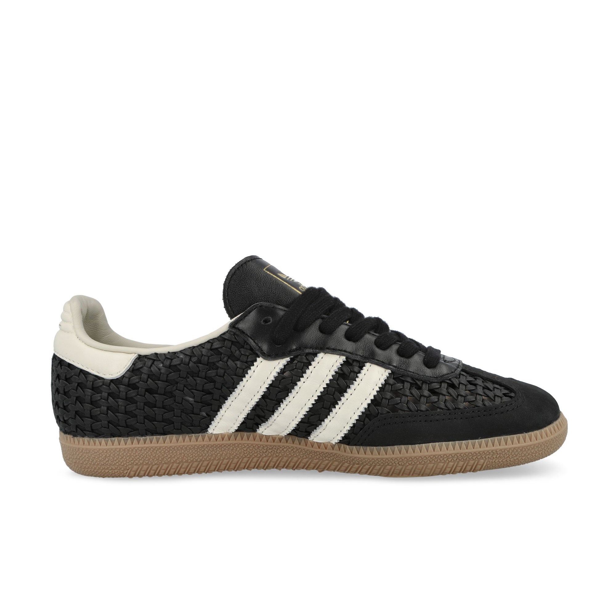 adidas Samba OG W Core Black / Cream White / Gold Metallic Low Top Sneakers HQ9282 | Overkill