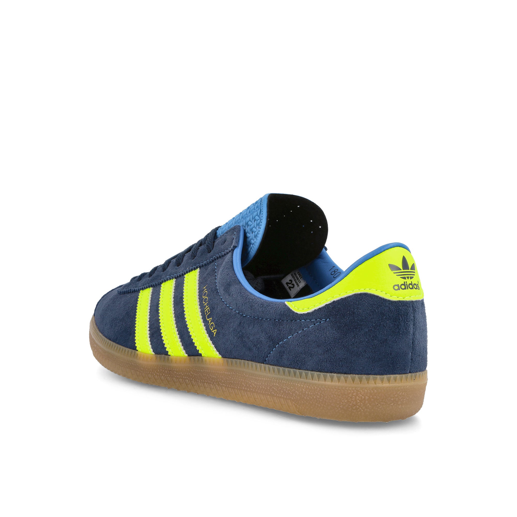 adidas Hochelaga SPZL Night Indigo-Solar Yellow-Blue Bird Sneakers Material | Overkill