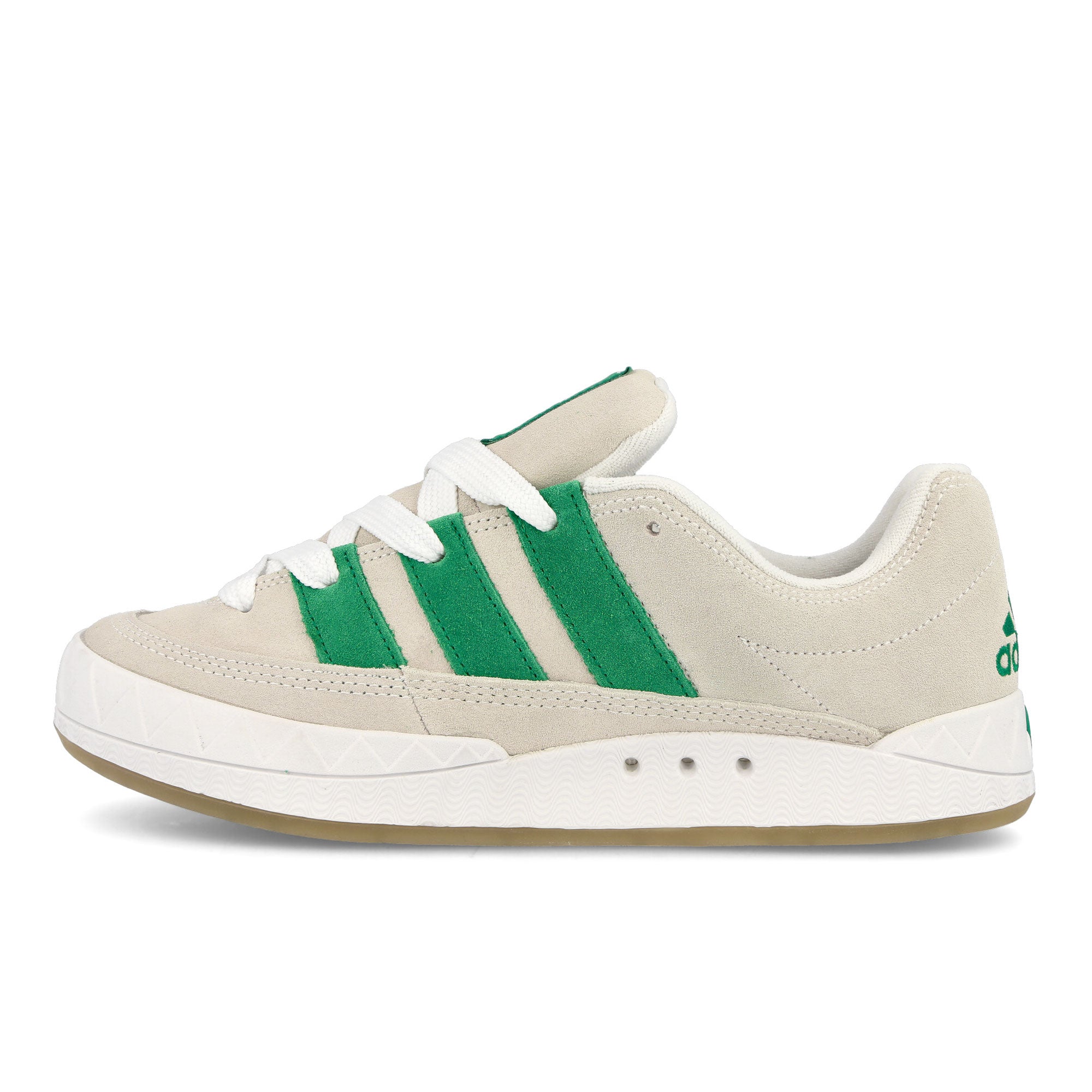 adidas Bodega x Beams x adidas Adimatic Off White-Green-Crystal White Low Top Sneakers HR0776 | Overkill