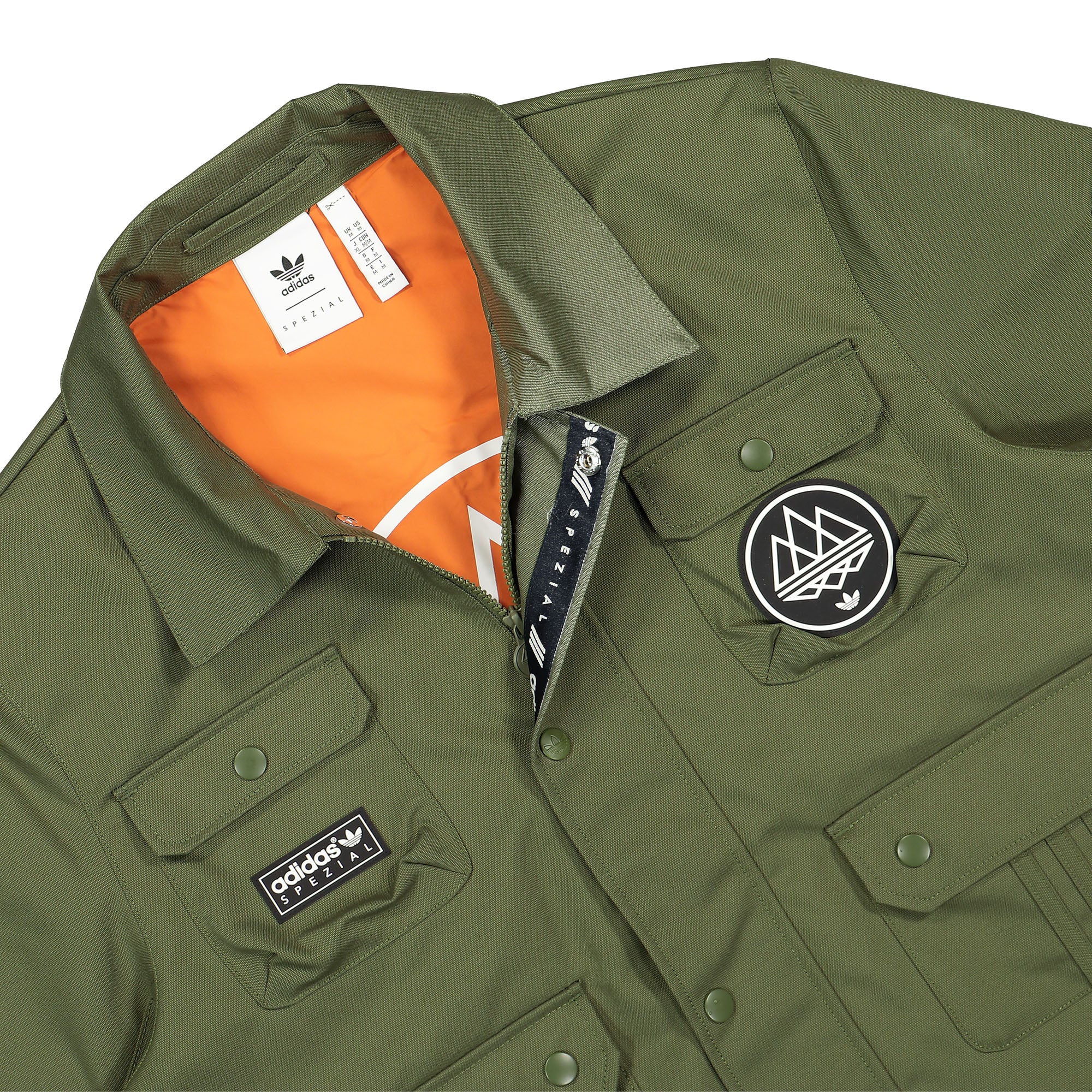 adidas SPZL Wardour 2 Feniscowles Jacket Wild Pine Jackets Close-up | Overkill