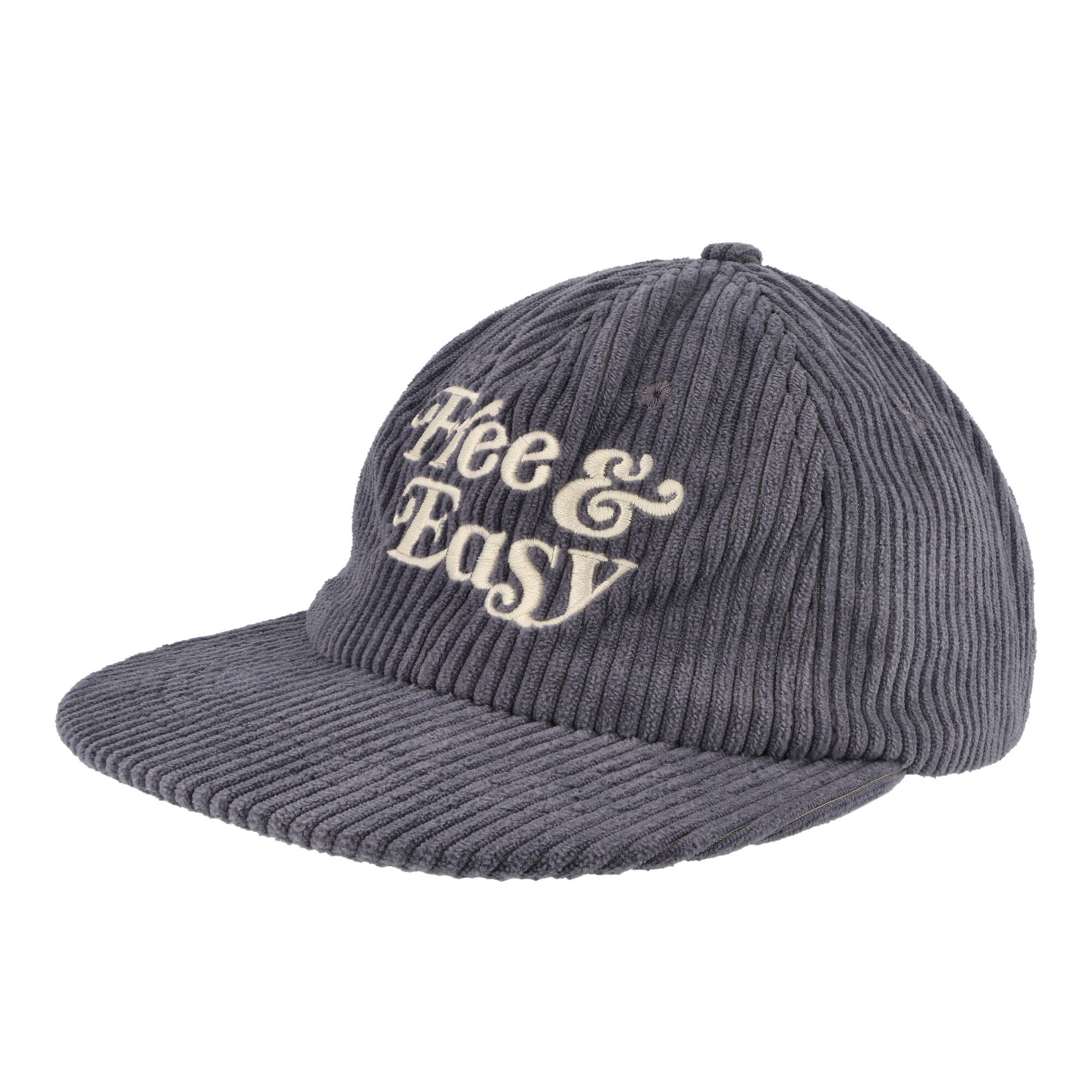 Free & Easy Fat Corduroy Hat Slate Caps HT082 | Overkill