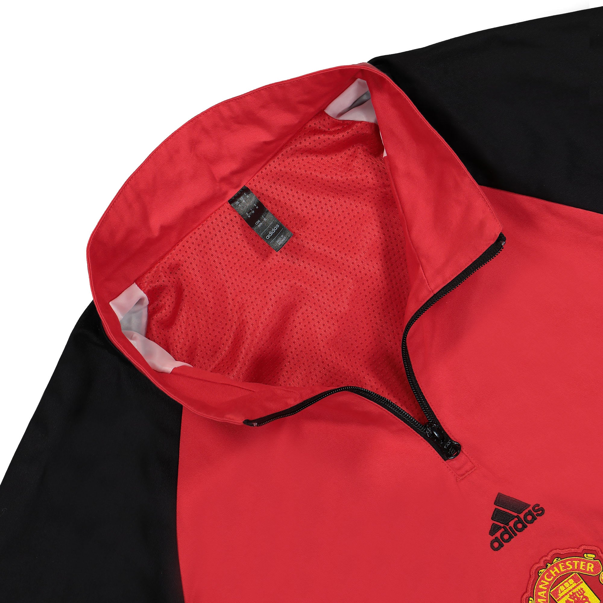 adidas Manchester United Icon Top Mufc Red / Black Sweatshirts Close-up | Overkill