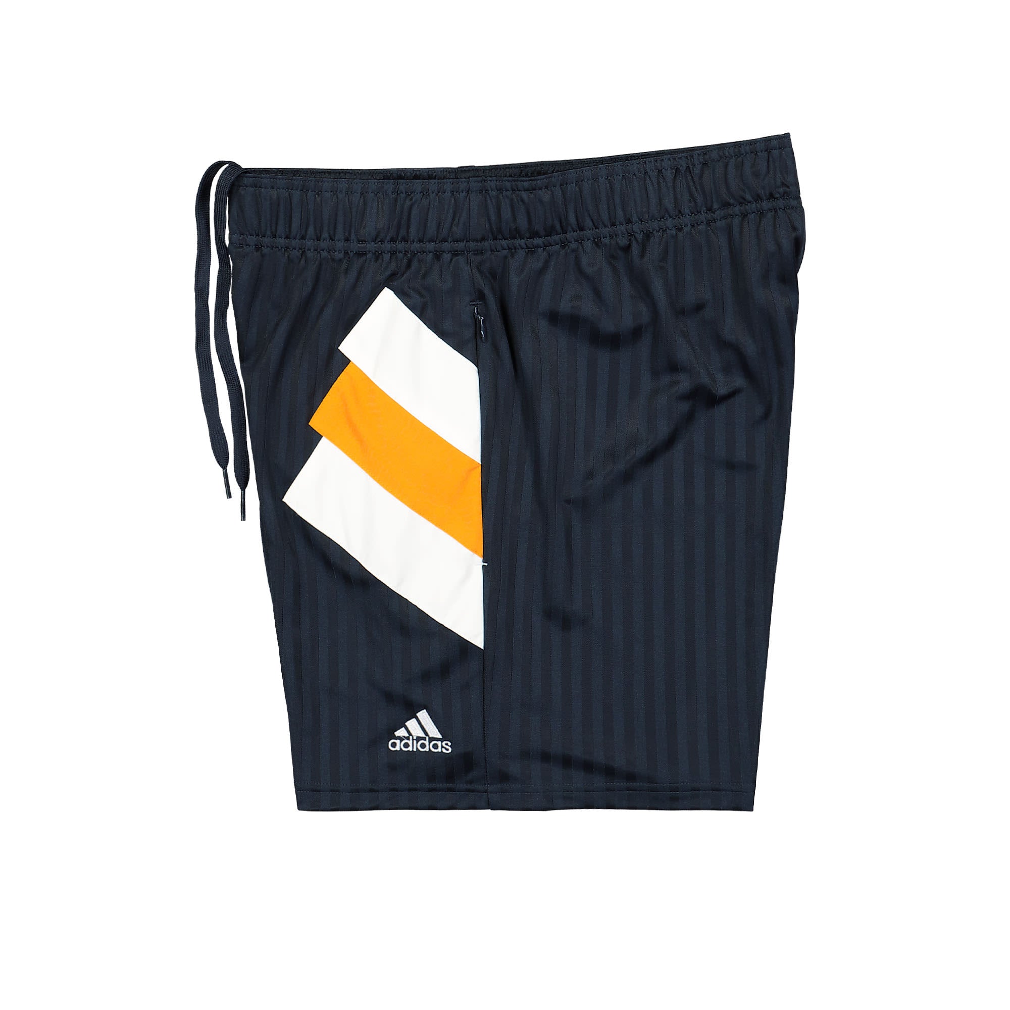 adidas Real Madrid Icon Shorts Night Navy Shorts Close-up | Overkill