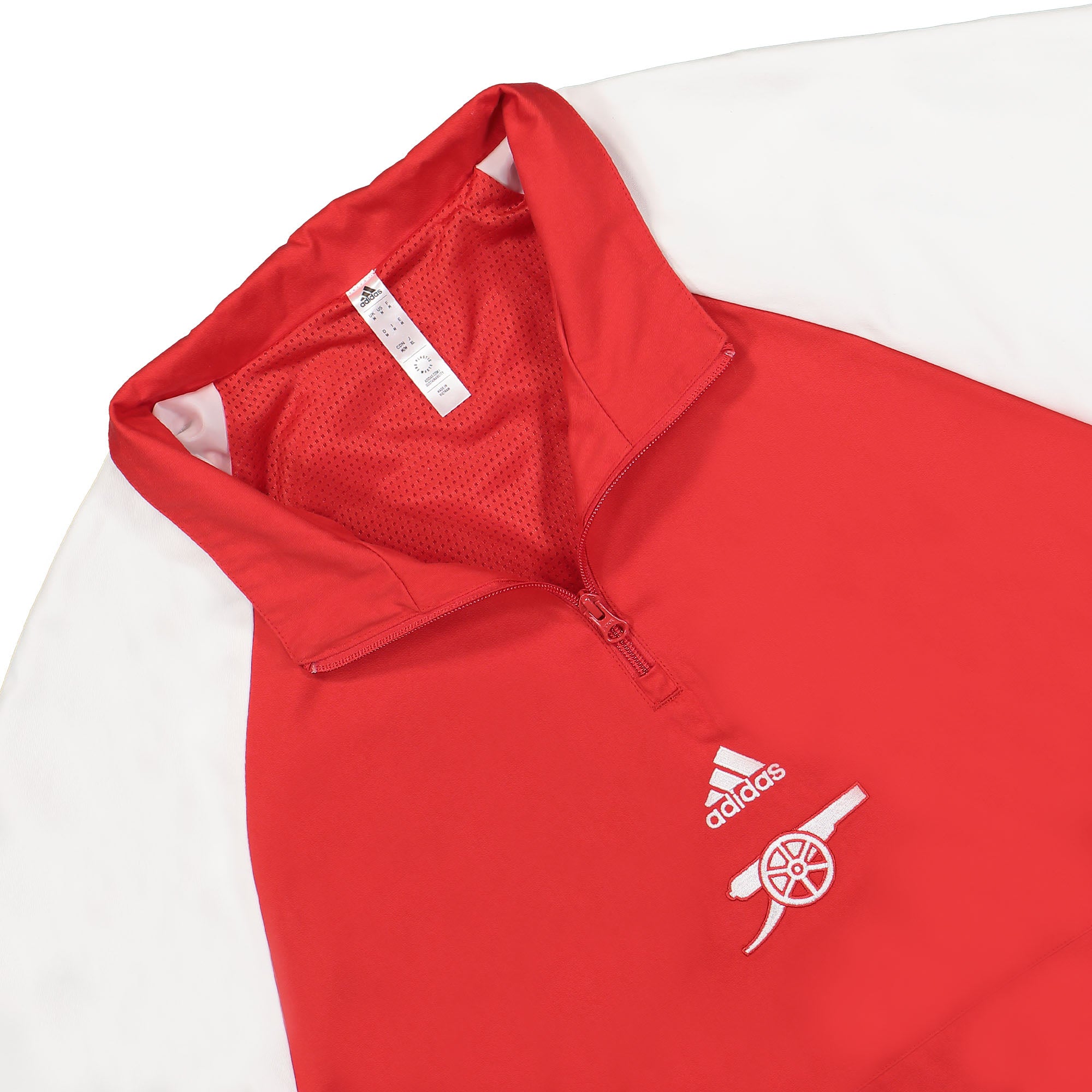 adidas FC Arsenal Icon Top Scarle Tops Close-up | Overkill