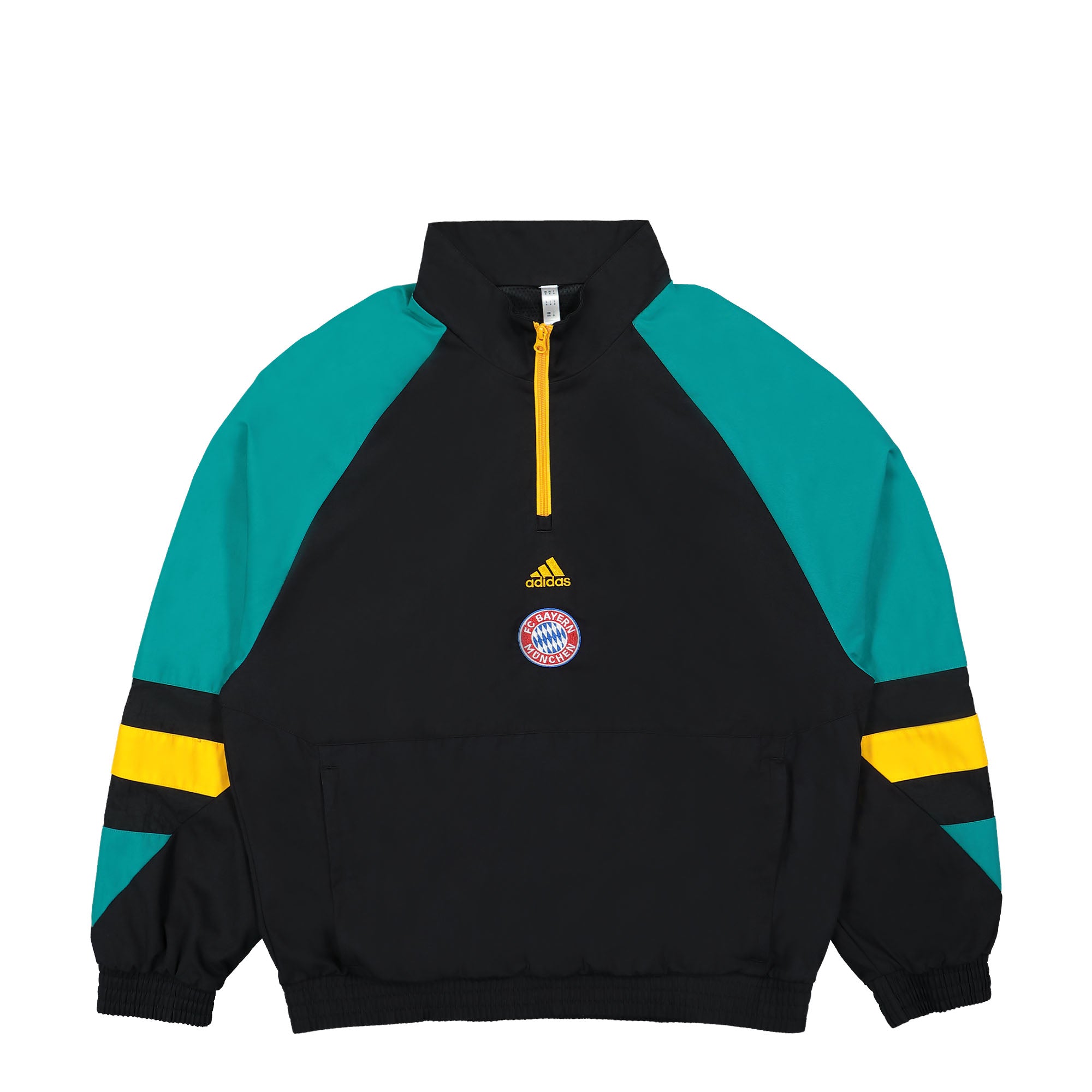 adidas FC Bayern Icon Top Black / Equipment Green Sweatshirts HT8838 | Overkill