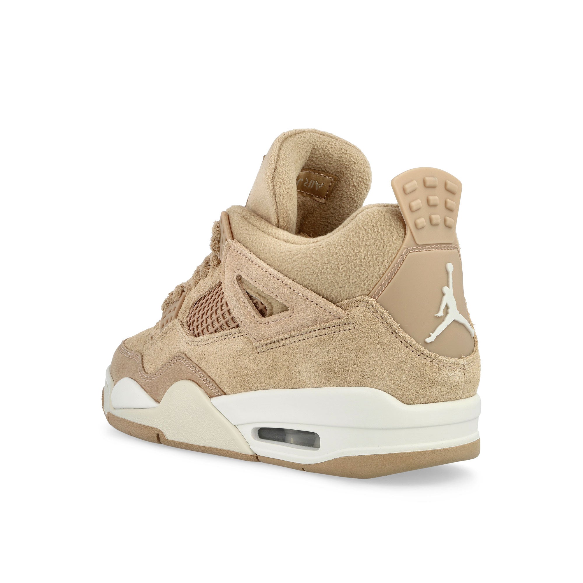 Jordan Air Jordan 4 Retro Hemp / Light Orewood Brown Mid Top Sneakers HV0823 200 Material | Overkill