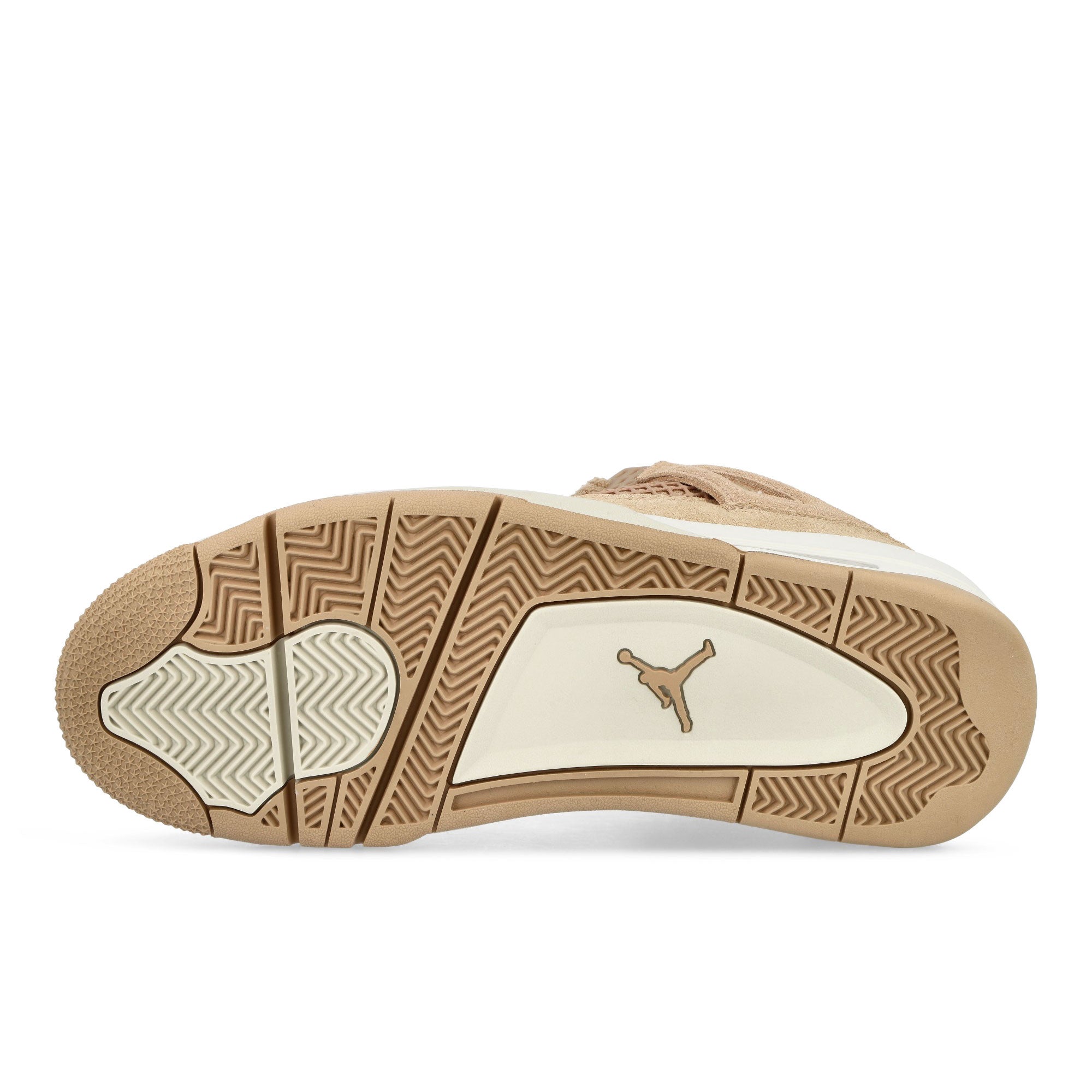 Jordan Air Jordan 4 Retro Hemp / Light Orewood Brown Mid Top Sneakers HV0823 200 Detail View 1 | Overkill