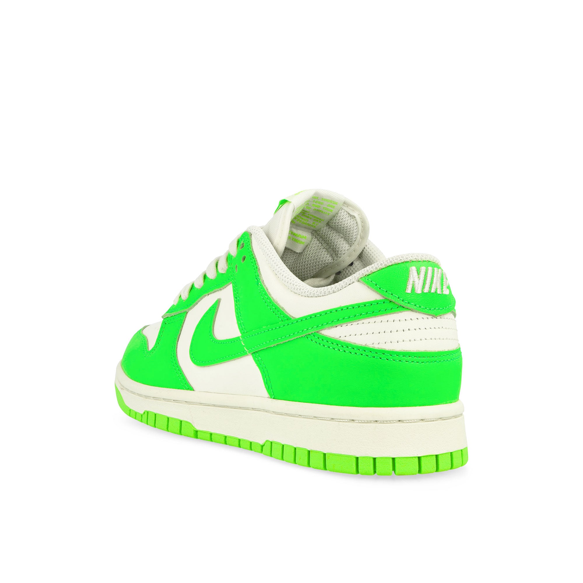 Nike W Dunk Low Sail / Green Strike Low Top Sneakers Material | Overkill