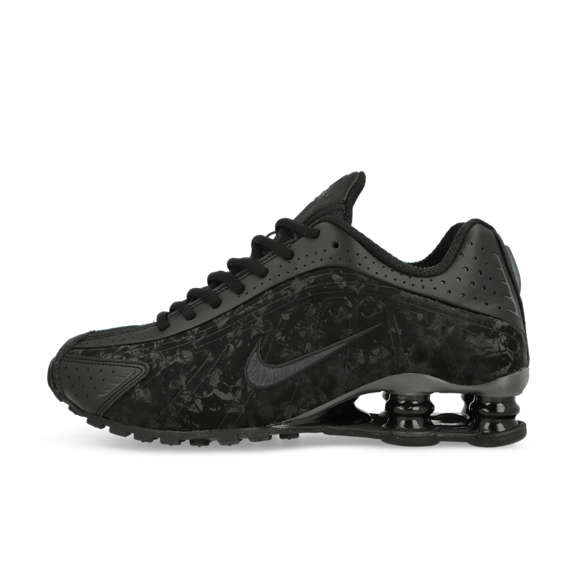 Nike W Shox R4 Black / Dark Smoke Grey Low Top Sneakers HV0934 002 | Overkill