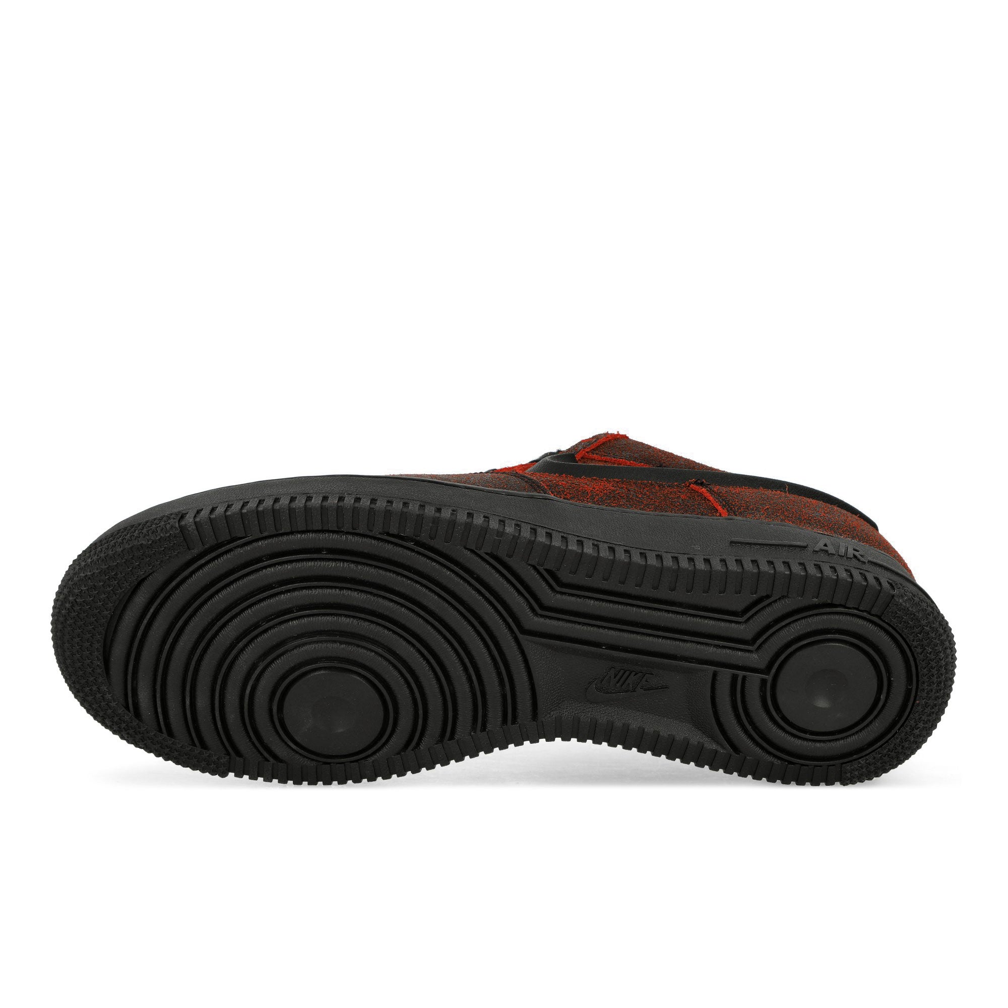 Nike Air Force 1 Low Retro Halloween QS Black / Black - Crimson Low Top Sneakers Detail View 1 | Overkill