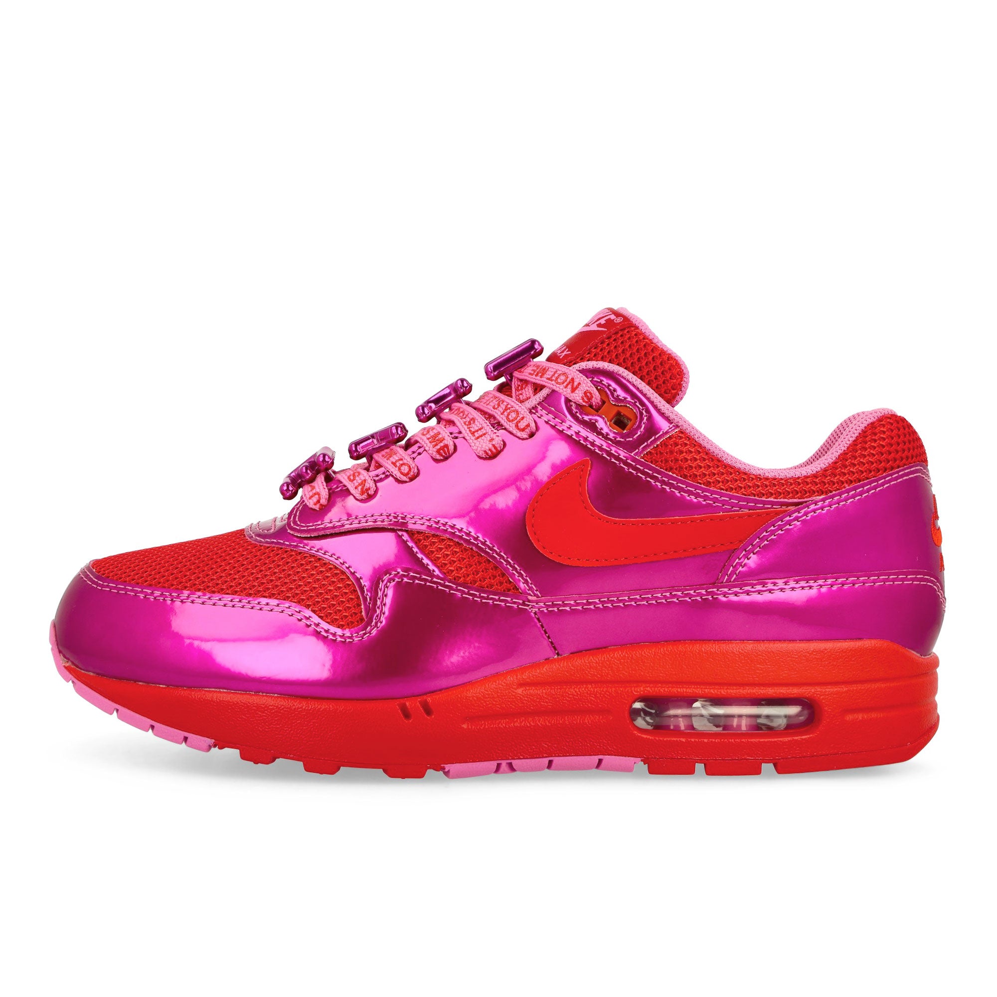 Nike Air Max 1 Premium Playful Pink-University Red-Playful Pink Low Top Sneakers HV2301 600 | Overkill
