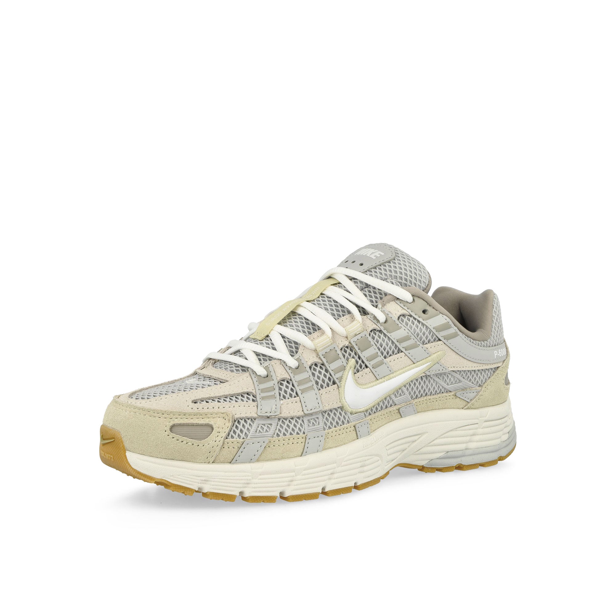 Nike P-6000 Photon Dust / White Light Khaki Phantom Low Top Sneakers Close Up | Overkill