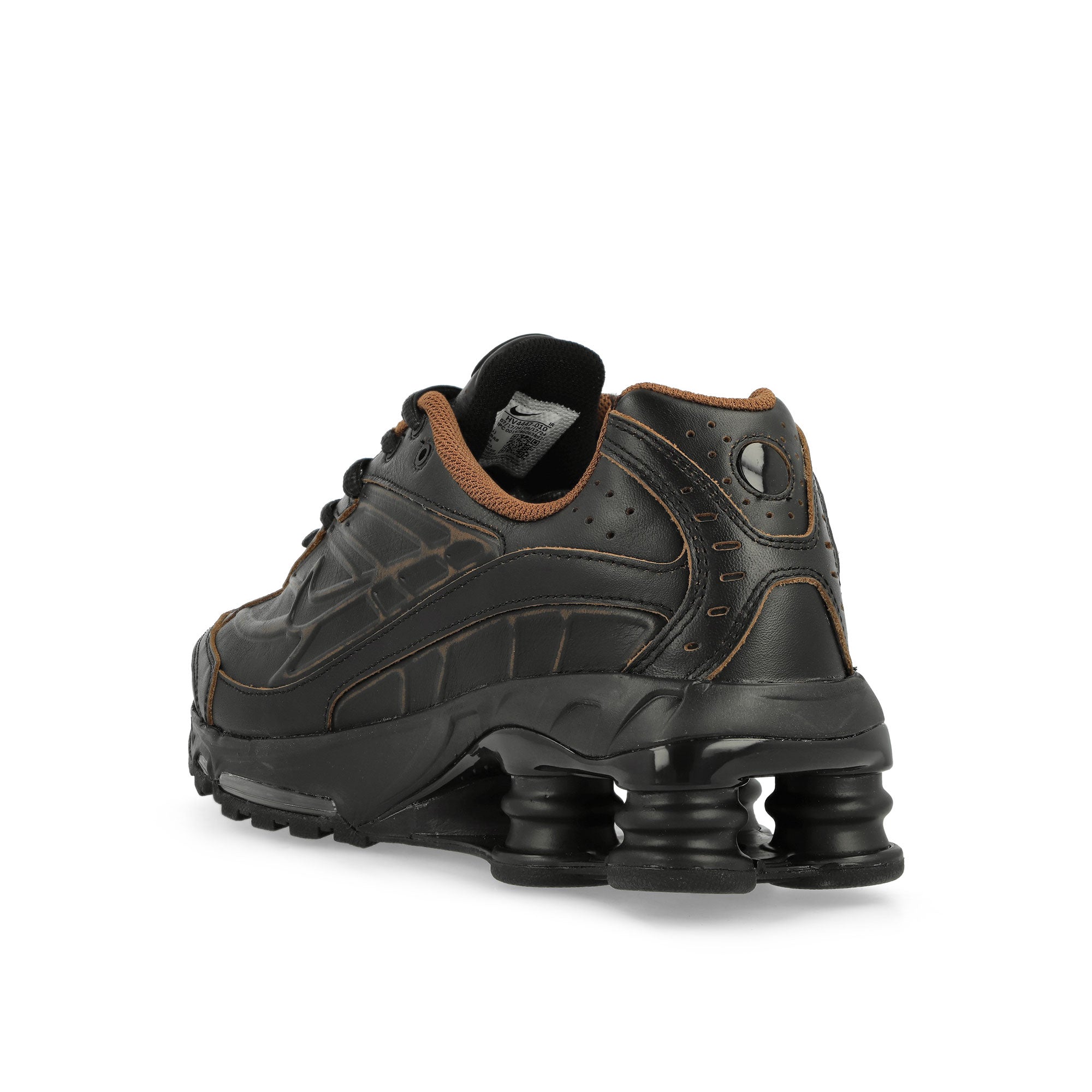 Nike Shox Ride 2 Premium Black / Black-Light British Tan Low Top Sneakers Material | Overkill