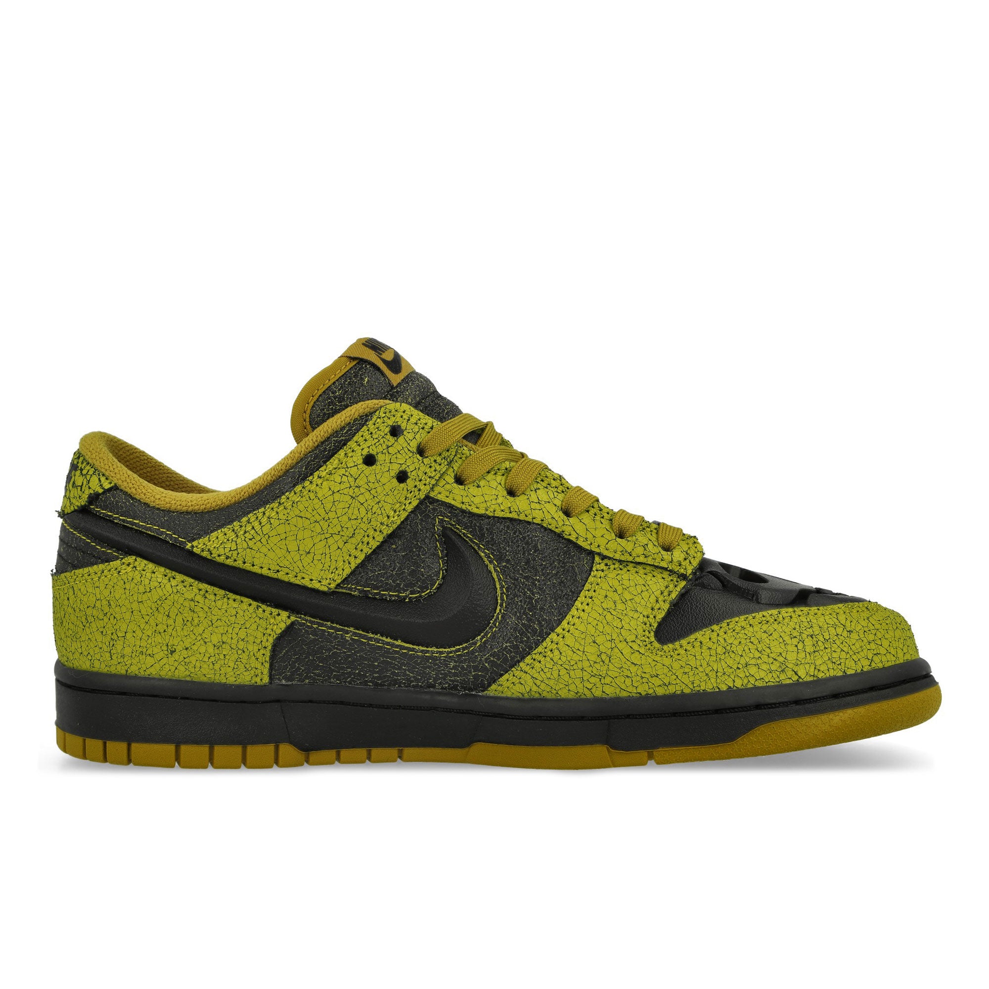 Nike Dunk Low Retro Halloween QS Bright Cactus / Black - Green Curry Low Top Sneakers Silhouette | Overkill