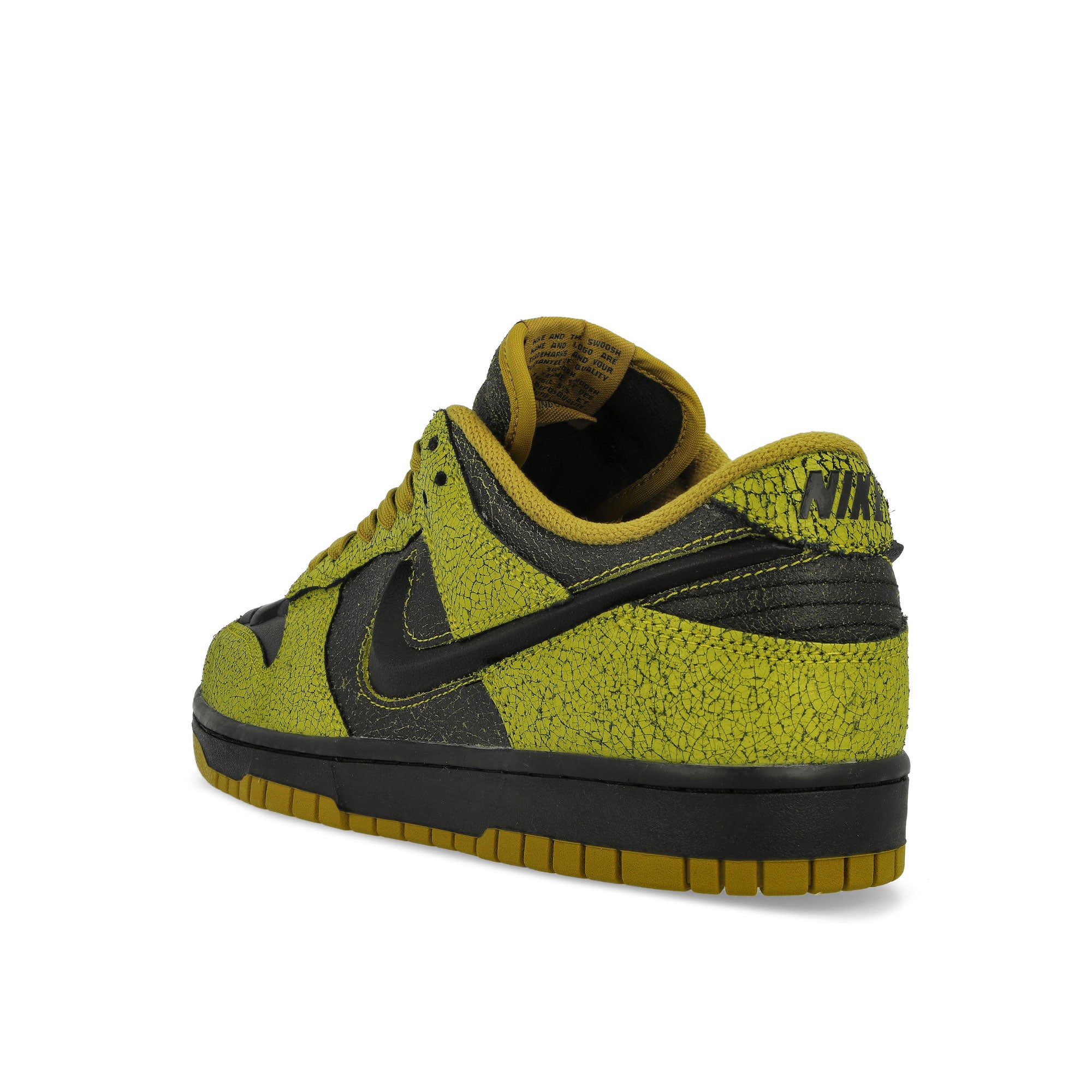 Nike Dunk Low Retro Halloween QS Bright Cactus / Black - Green Curry Low Top Sneakers Material | Overkill