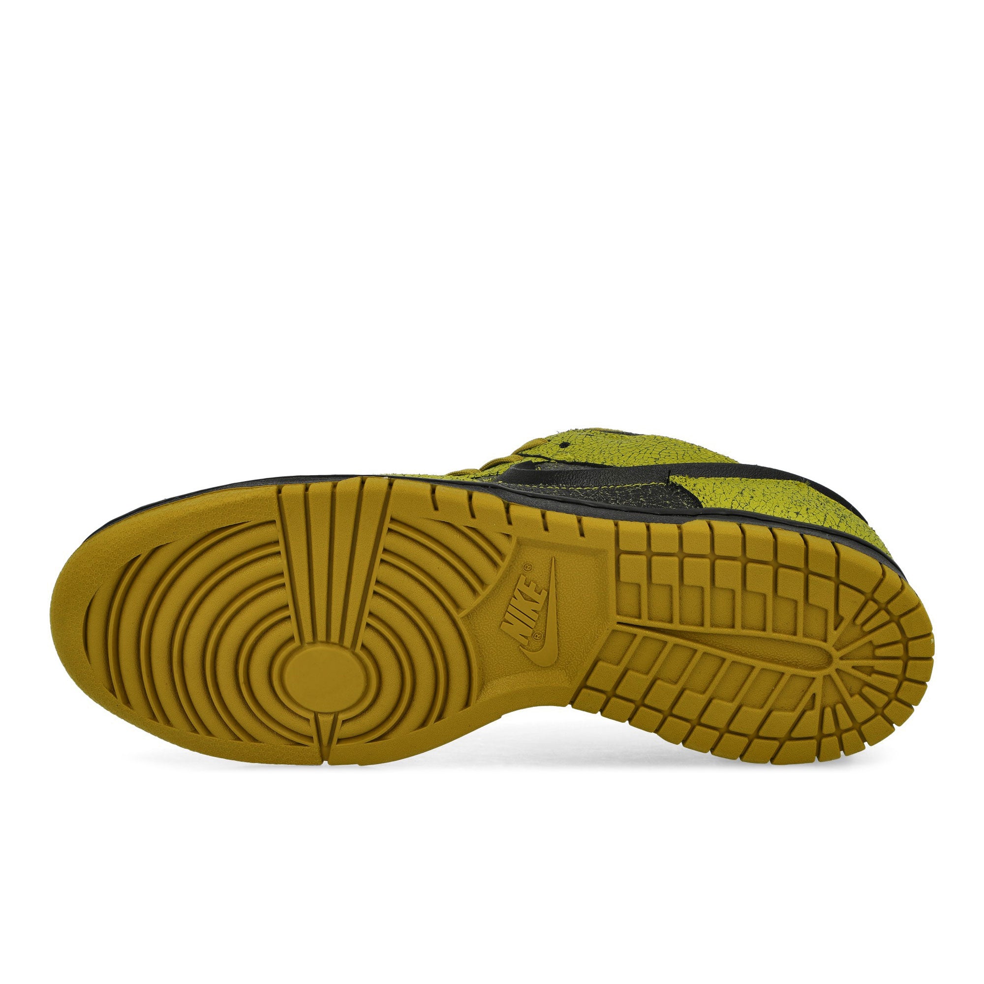 Nike Dunk Low Retro Halloween QS Bright Cactus / Black - Green Curry Low Top Sneakers Detail View 1 | Overkill