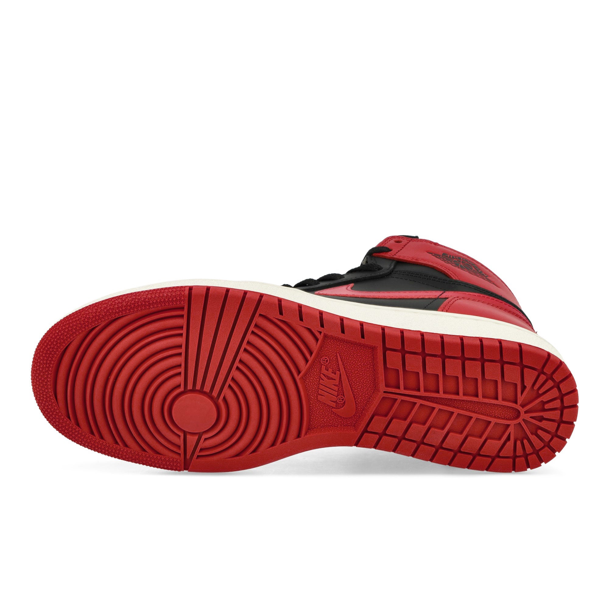 Jordan Air Jordan 1 High '85 Black / Varsity Red-White High Top Sneakers Detail View 1 | Overkill