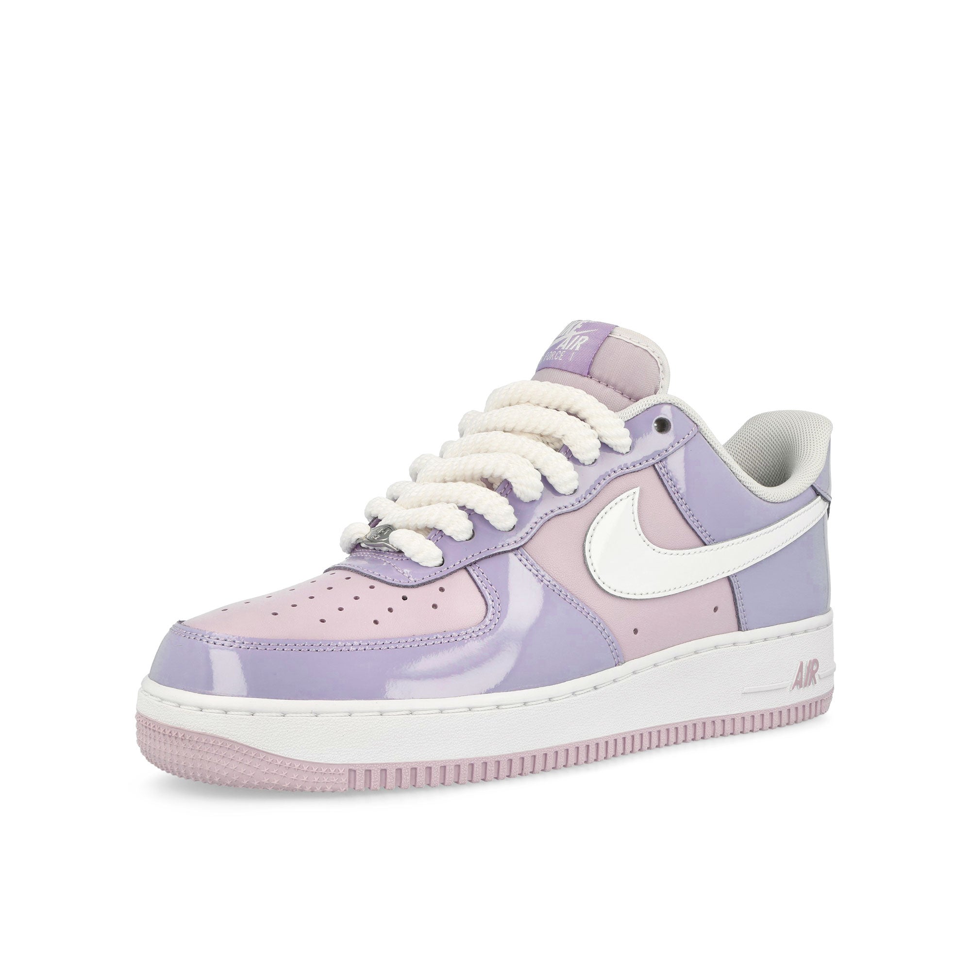 Nike Air Force 1 '07 LV8 Hydrangeas / White - Doll Low Top Sneakers Close Up | Overkill