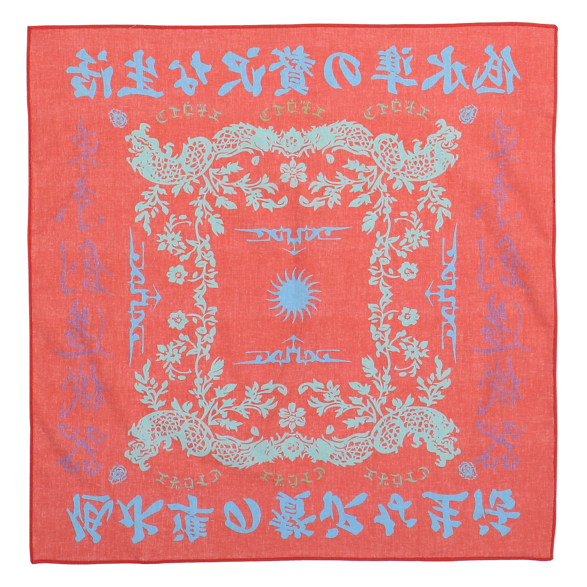 Edwin Bandana Red Bandana I004443.60.00 Close-up | Overkill