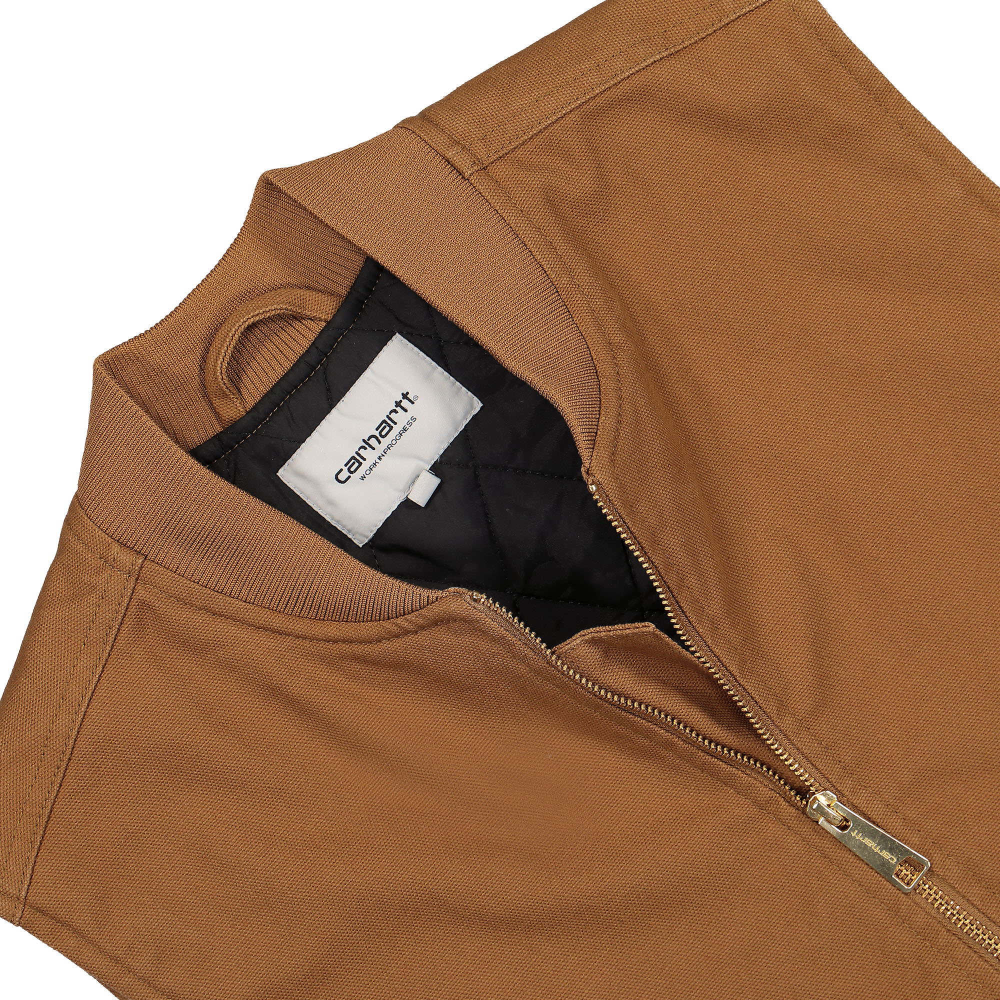 Carhartt WIP Vest Hamilton Brown Vests Close-up | Overkill