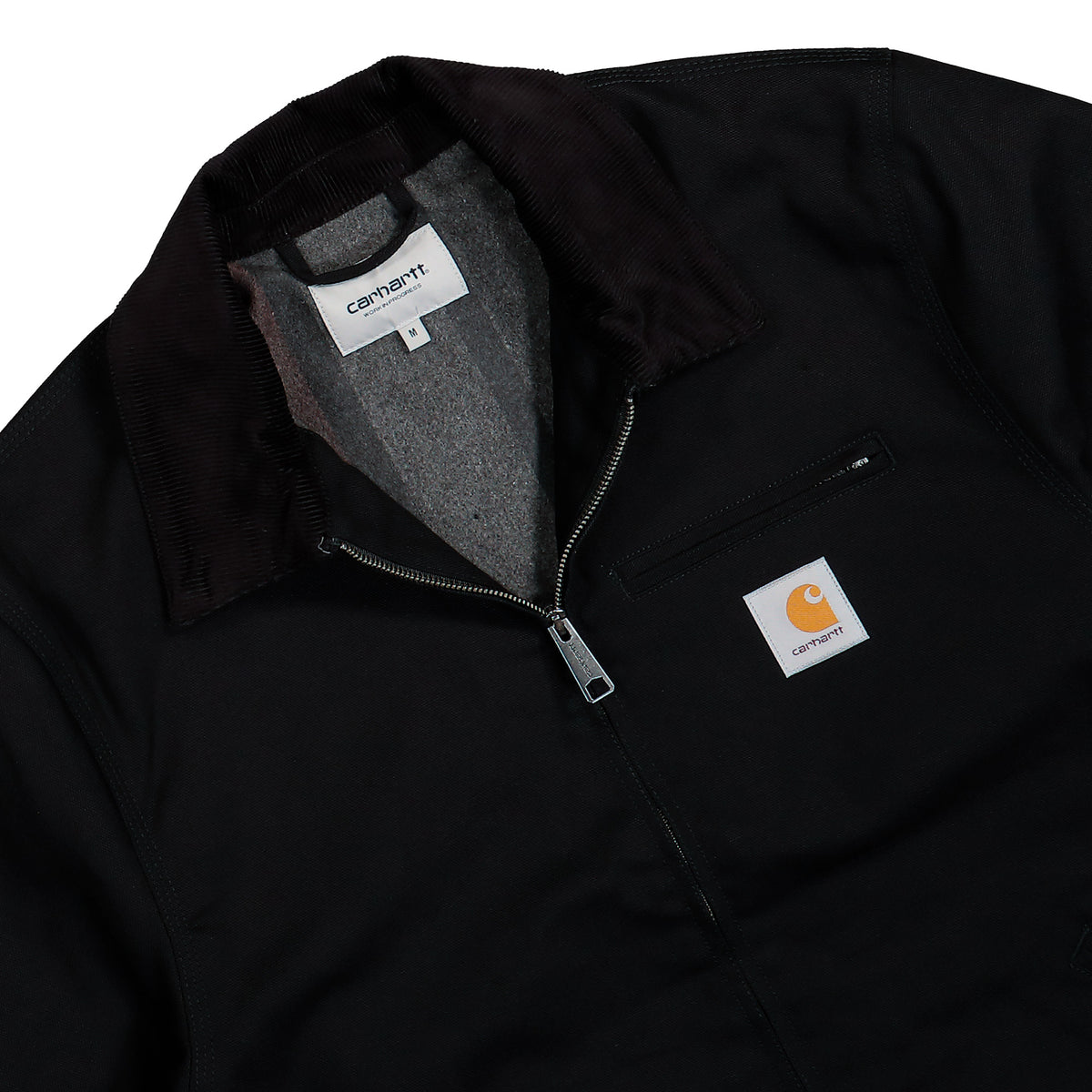 Carhartt WIP Detroit Jacket Black / Black Rigid jackets I015264.00E.01.03 Detailfoto | Overkill