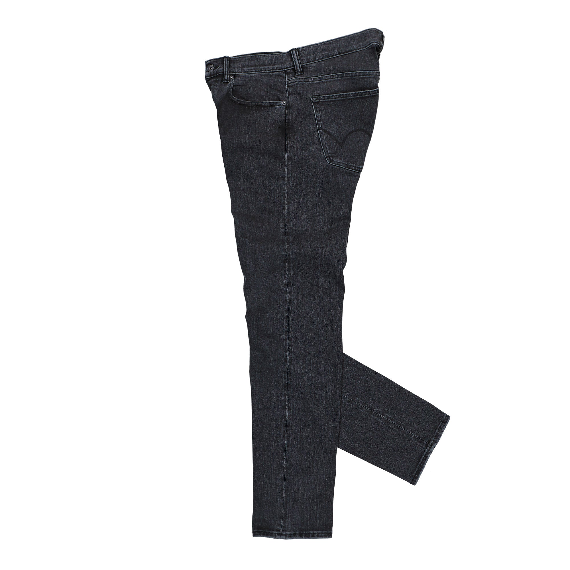 Edwin ED-80 Slim Tapered Denim Pant CS White Listed Black Selvage Denim Pants I023300.F8.EA.34 Detailfoto | Overkill
