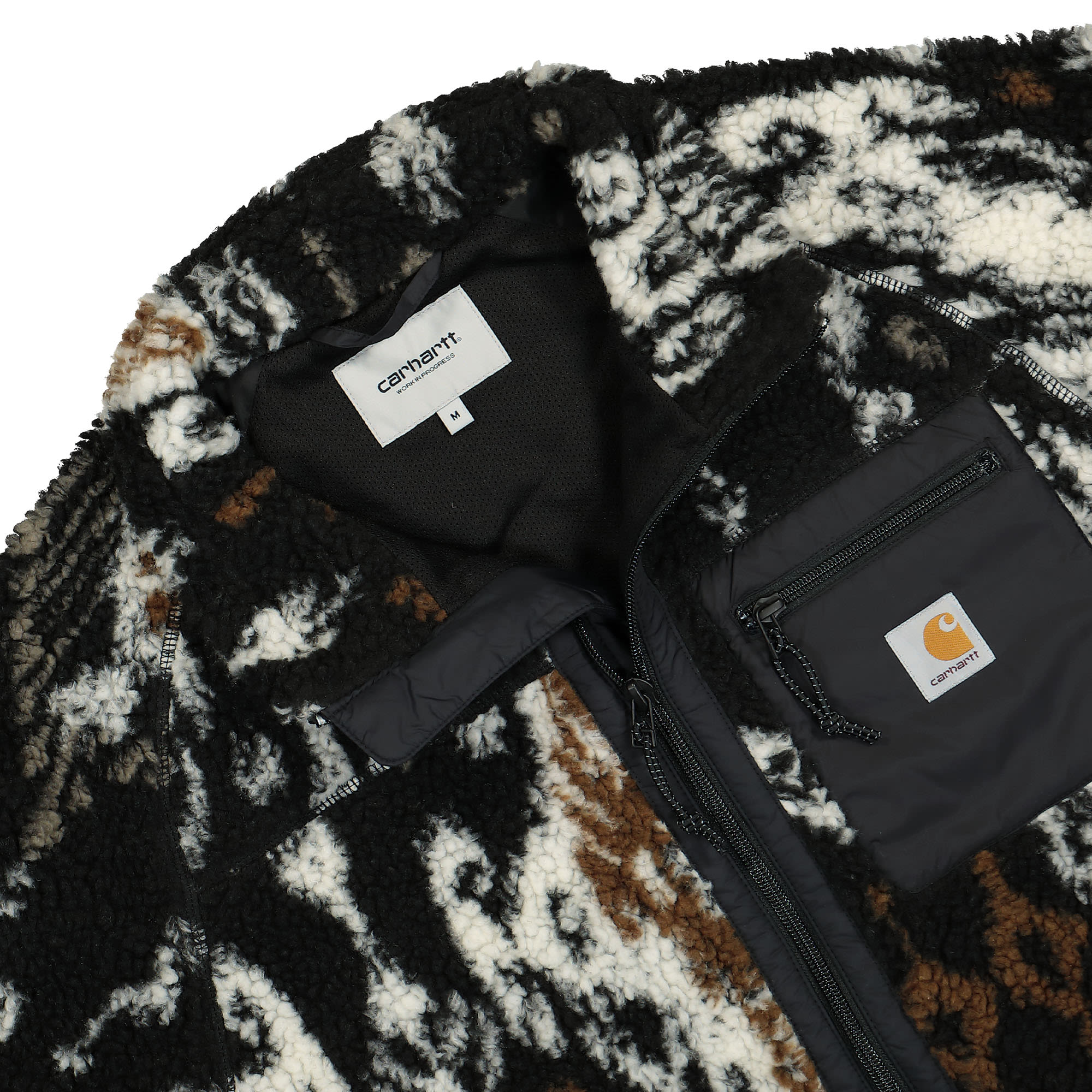 Carhartt WIP Prentis Liner Jacket Black / Black Jackets Close-up | Overkill