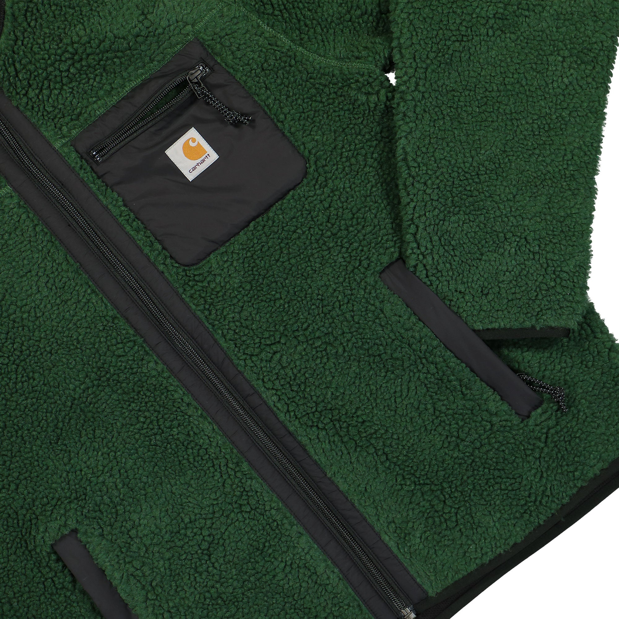 Carhartt WIP Prentis Liner Sycamore Tree / Black Fleece Jackets Detail view 1 | Overkill