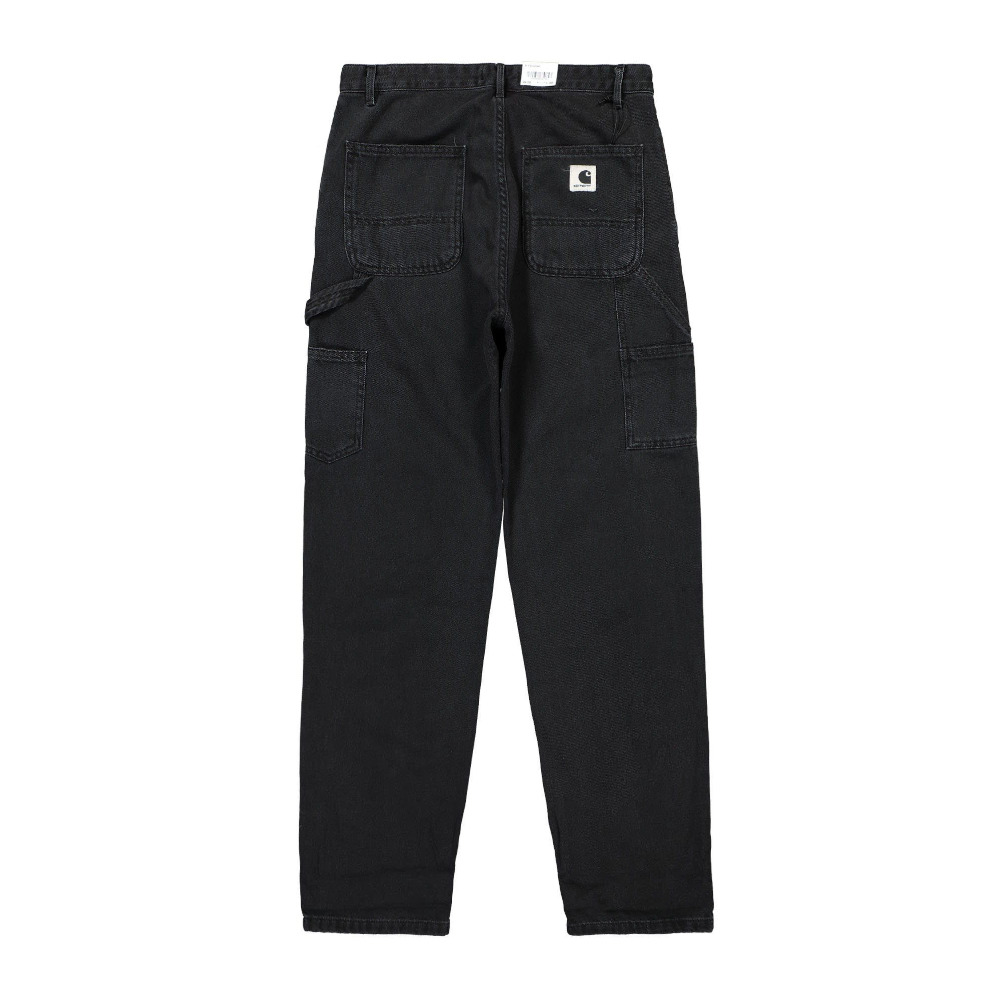 Carhartt WIP W Pierce Pant Black Stone Washed Jeans Material | Overkill