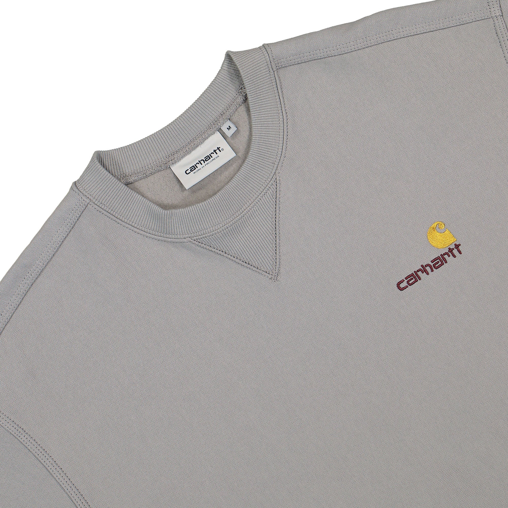 Carhartt WIP American Script Sweat Marengo Sweatshirts Close-up | Overkill