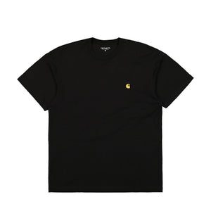 Carhartt WIP S/S Chase T-Shirt Black / Gold T-Shirts I026391.00F.XX.03 | Overkill