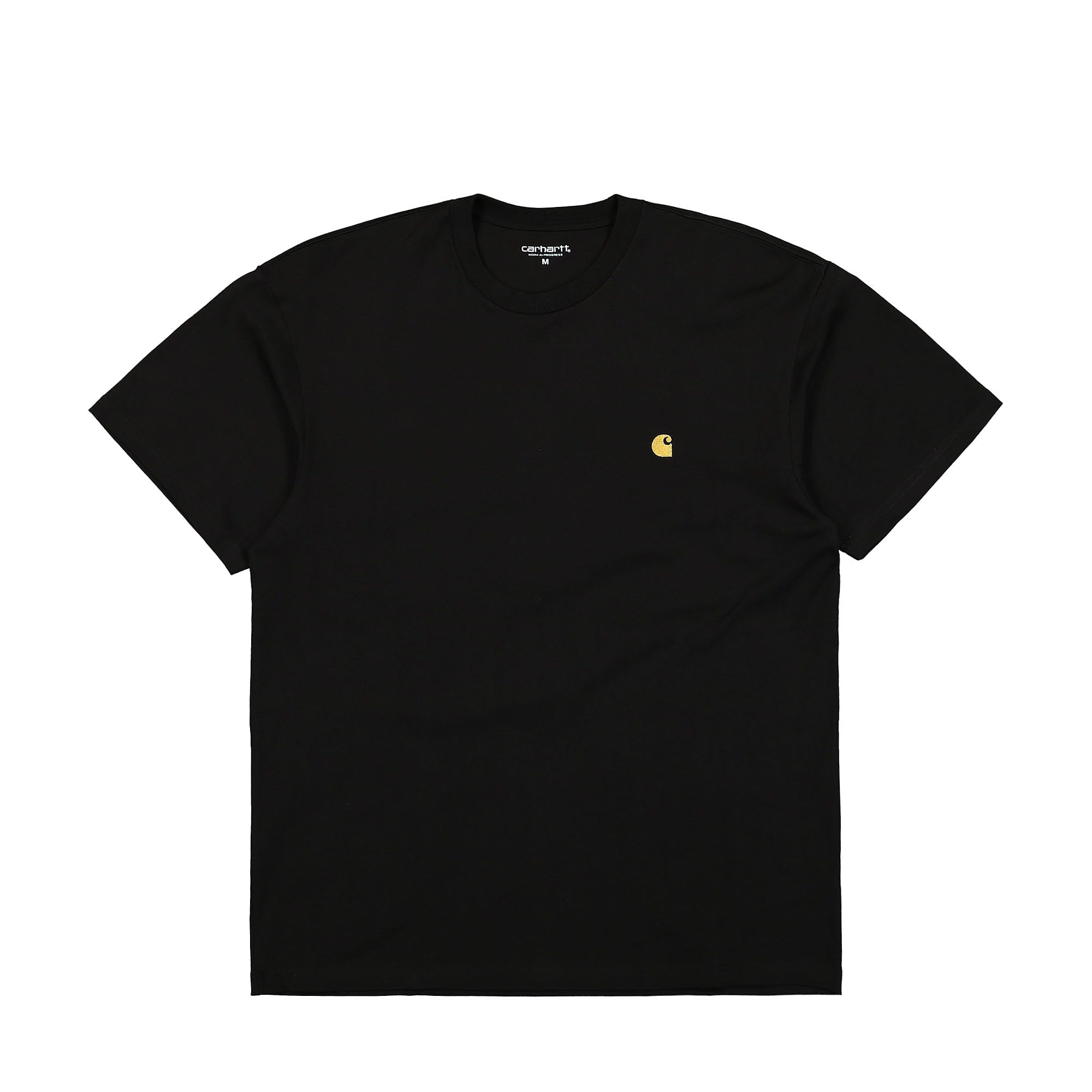 Carhartt WIP S/S Chase T-Shirt Black / Gold T-Shirts I026391.00F.XX.03 | Overkill