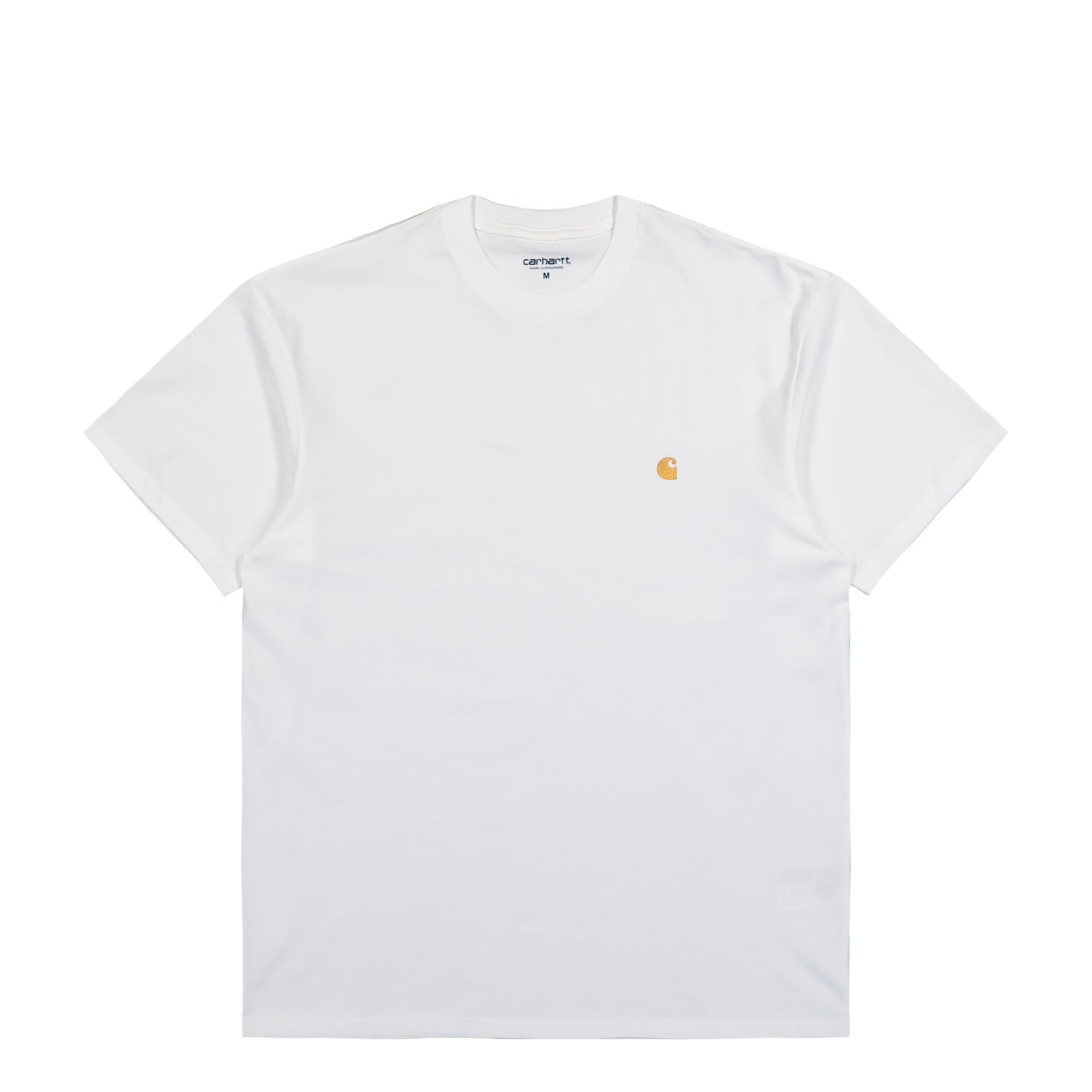 Carhartt WIP S/S Chase T-Shirt White / Gold T-Shirt I026391.00F.XX.03 | Overkill