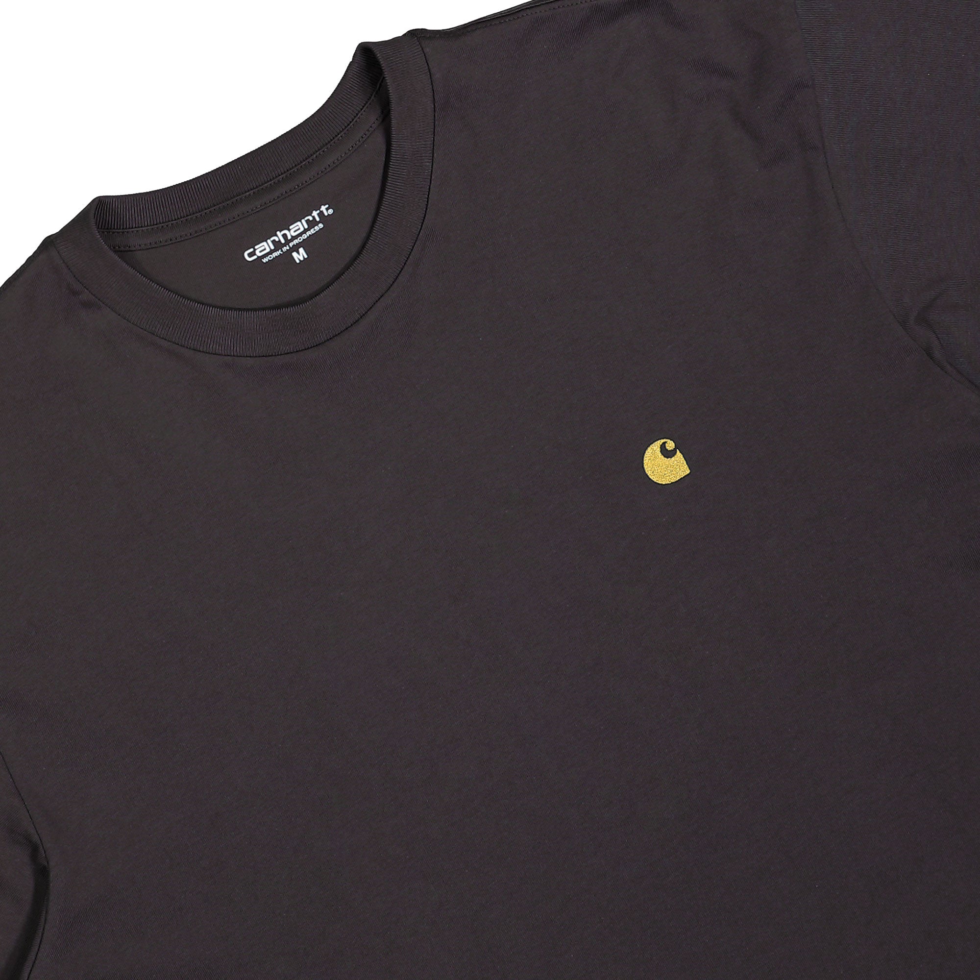 Carhartt WIP S/S Chase T-Shirt Shale / Gold T-Shirts I026391.3LN.XX.03 Detailfoto | Overkill