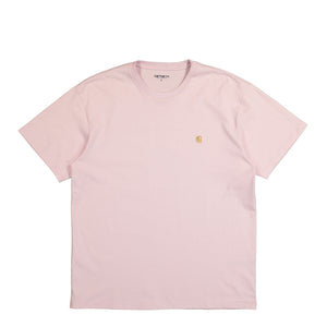 Carhartt WIP S/S Chase T-Shirt Air Pink / Gold T-Shirts I026391.2VA.XX.03 | Overkill