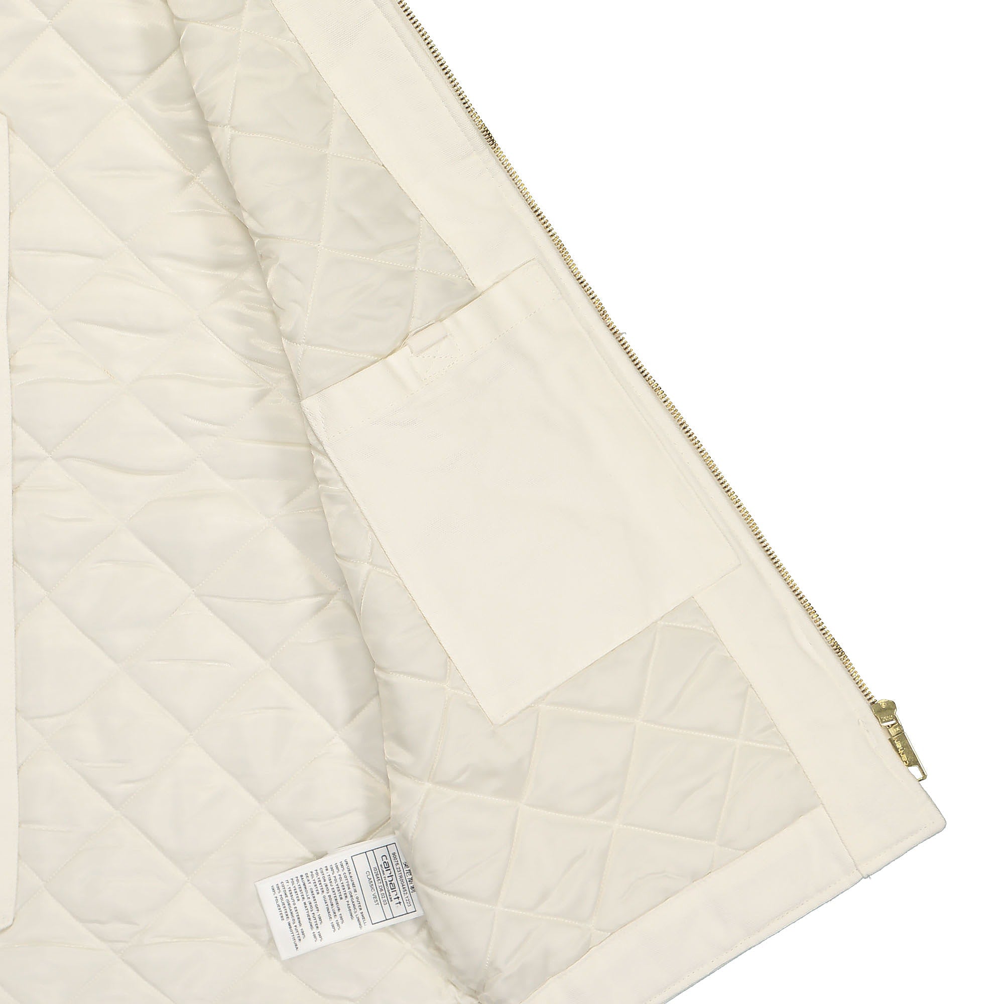 Carhartt WIP Classic Vest Dearborn Wax Rinsed Vests Detail view 1 | Overkill