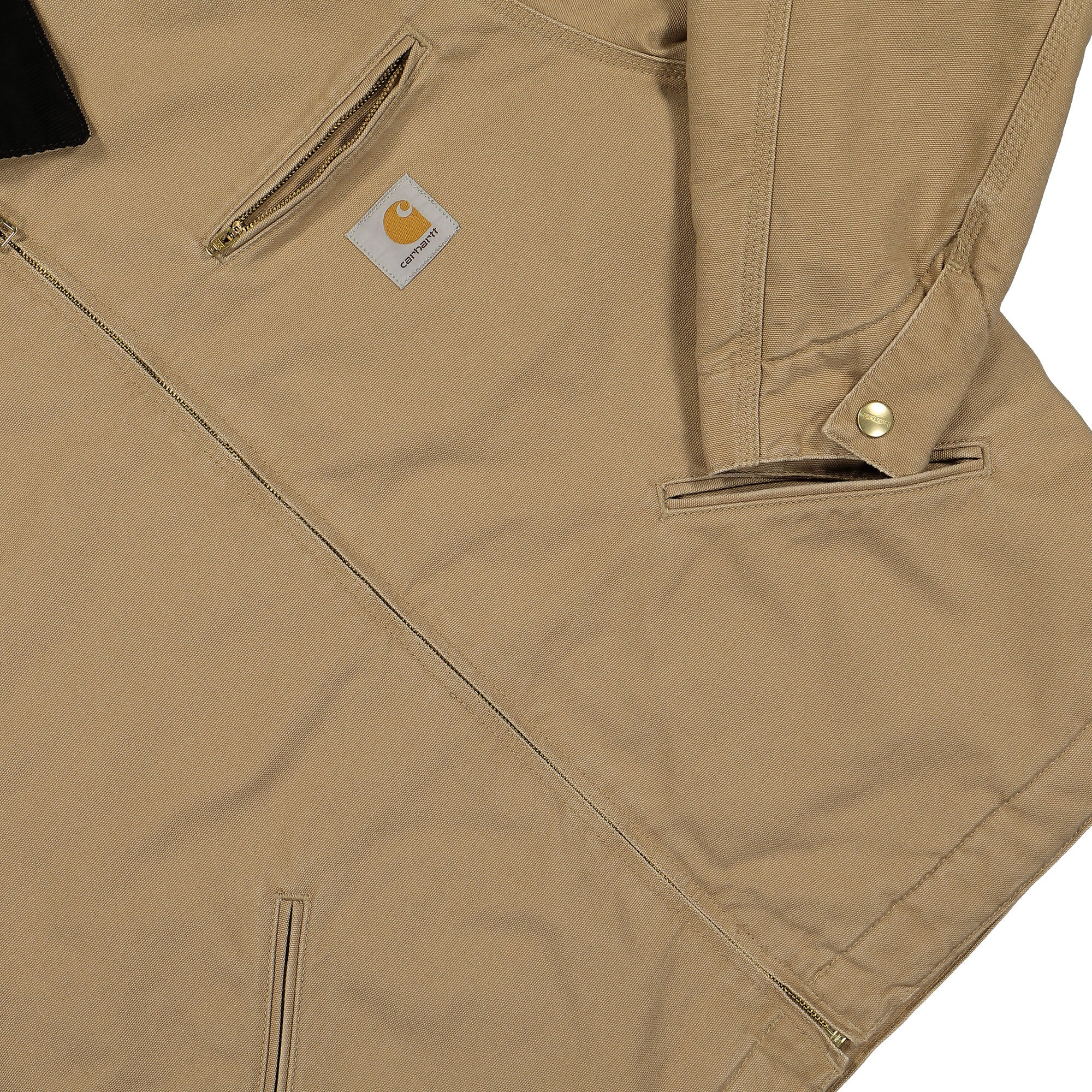 Carhartt WIP OG Detroit Jacket Peanut / Black Jackets Detailfoto | Overkill