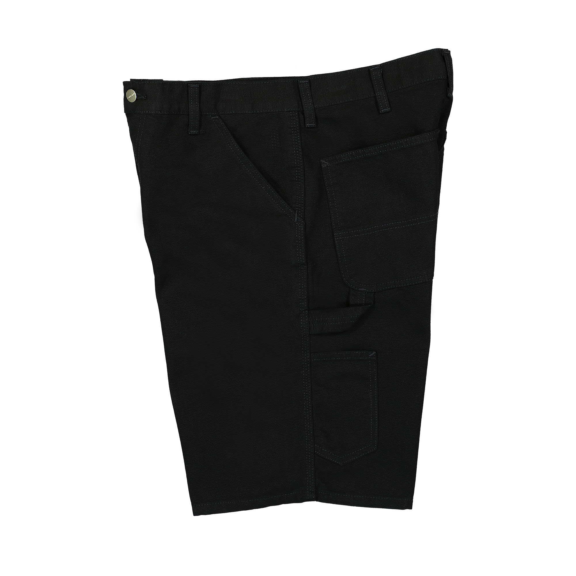 Carhartt WIP Single Knee Short Black Shorts Close-up | Overkill