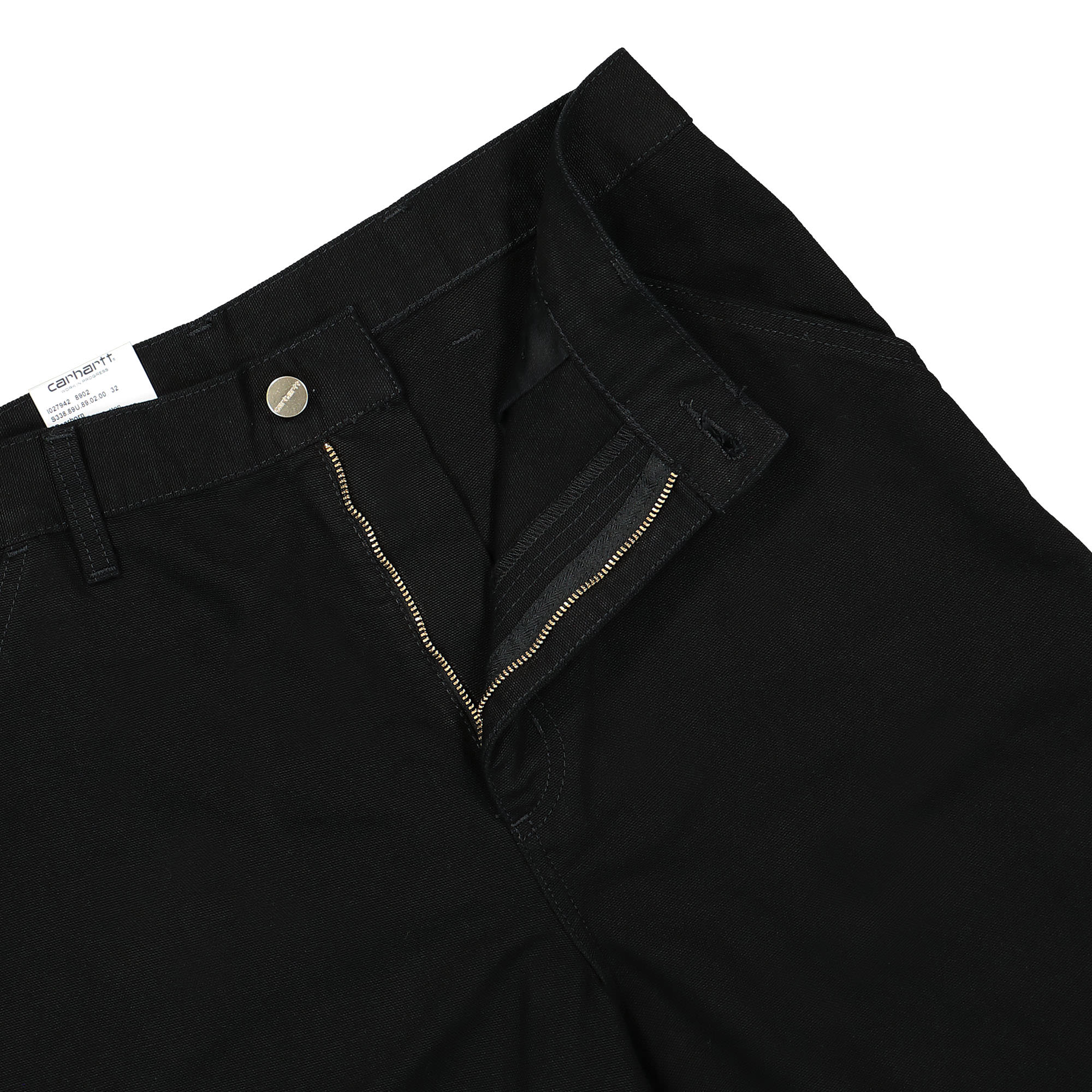 Carhartt WIP Single Knee Short Black Shorts Detailfoto | Overkill