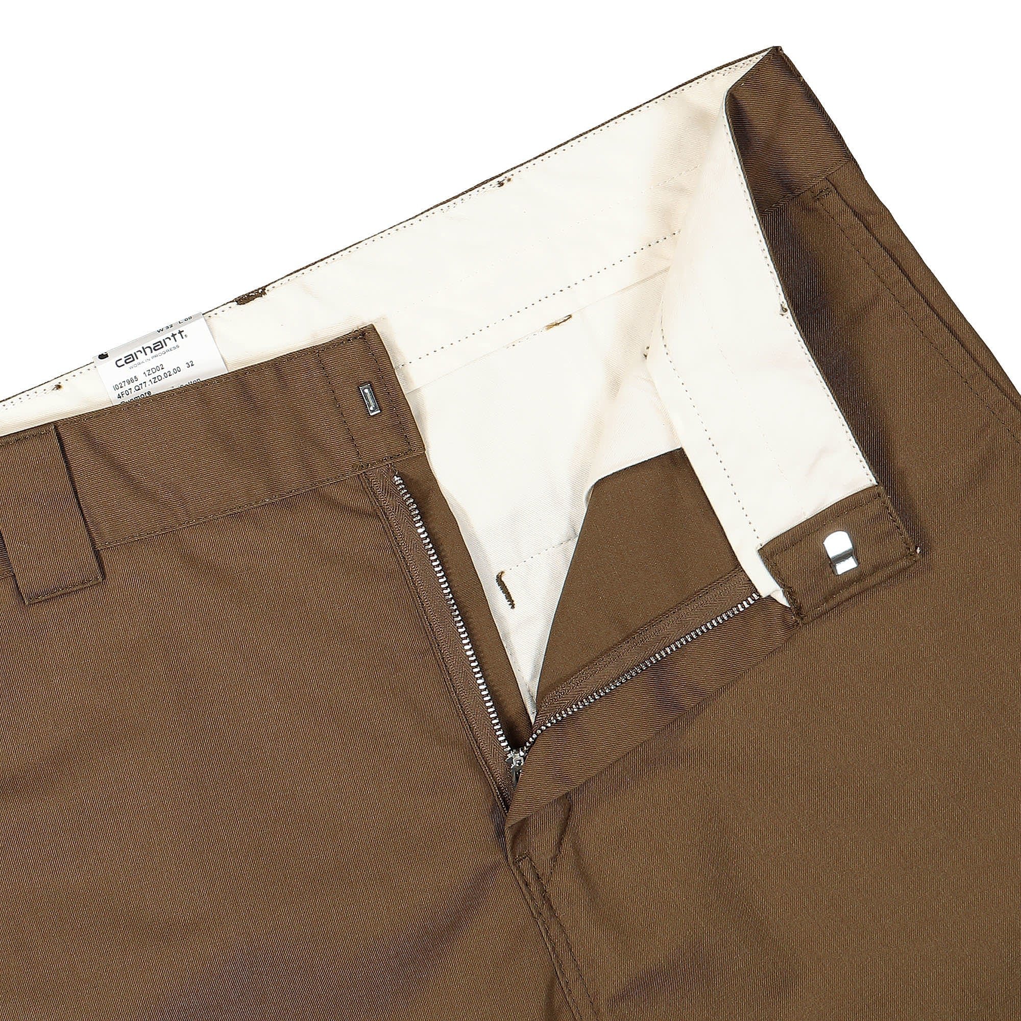 Carhartt WIP Craft Pant Dunmore Lumber Rinsed Casual Pants Detailfoto | Overkill