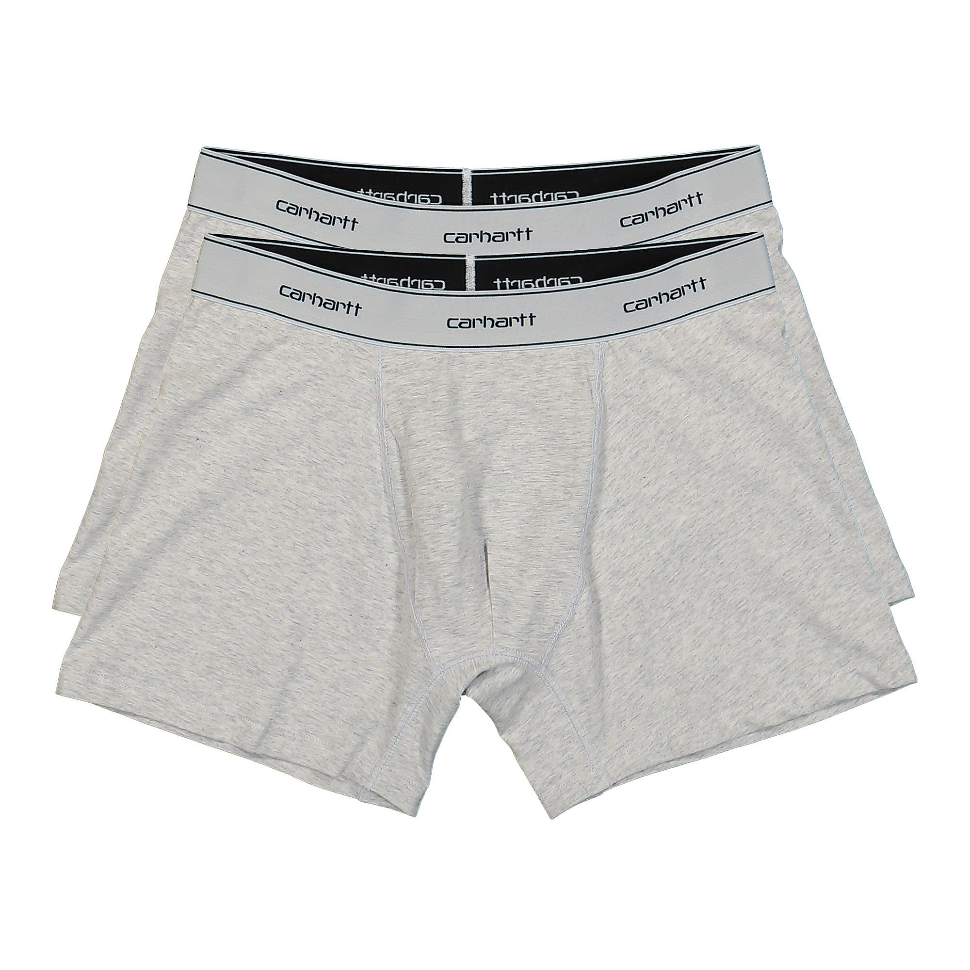 Carhartt WIP Cotton Trunks 2 Pack Ash Heather + Ash Heather Underwear I029375.1FW.XX.03 | Overkill