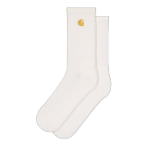Carhartt WIP Chase Socks White / Gold Socks I029421.00R.XX | Overkill
