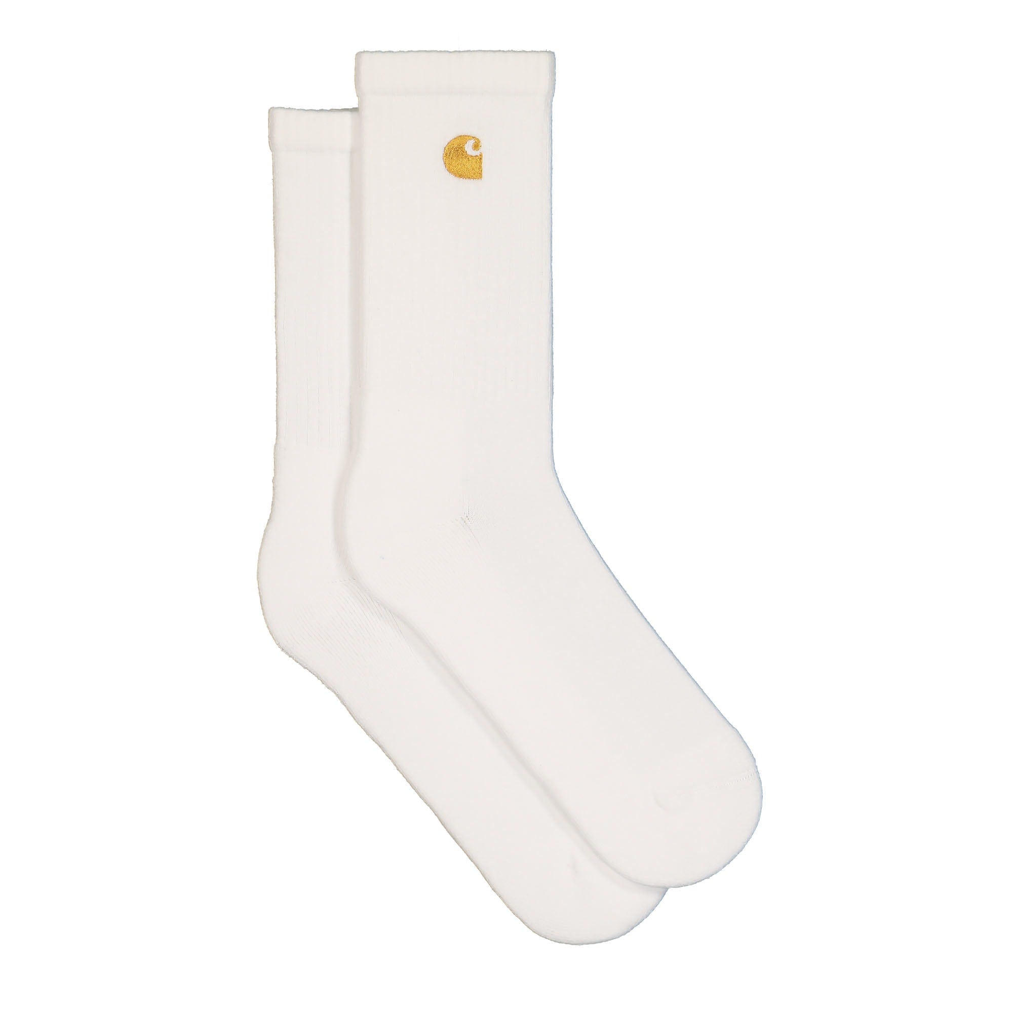 Carhartt WIP Chase Socks White / Gold Socks Material | Overkill