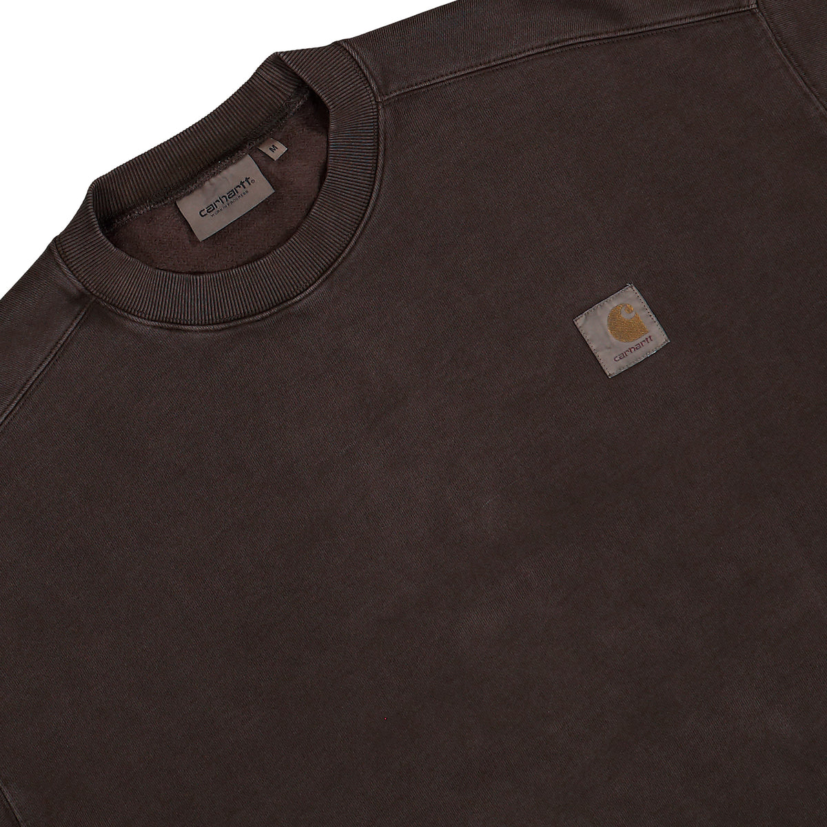 Carhartt WIP Vista Sweat Tobacco / Garment Dyed Sweatshirts I029522.47.GD.03 Detailfoto | Overkill
