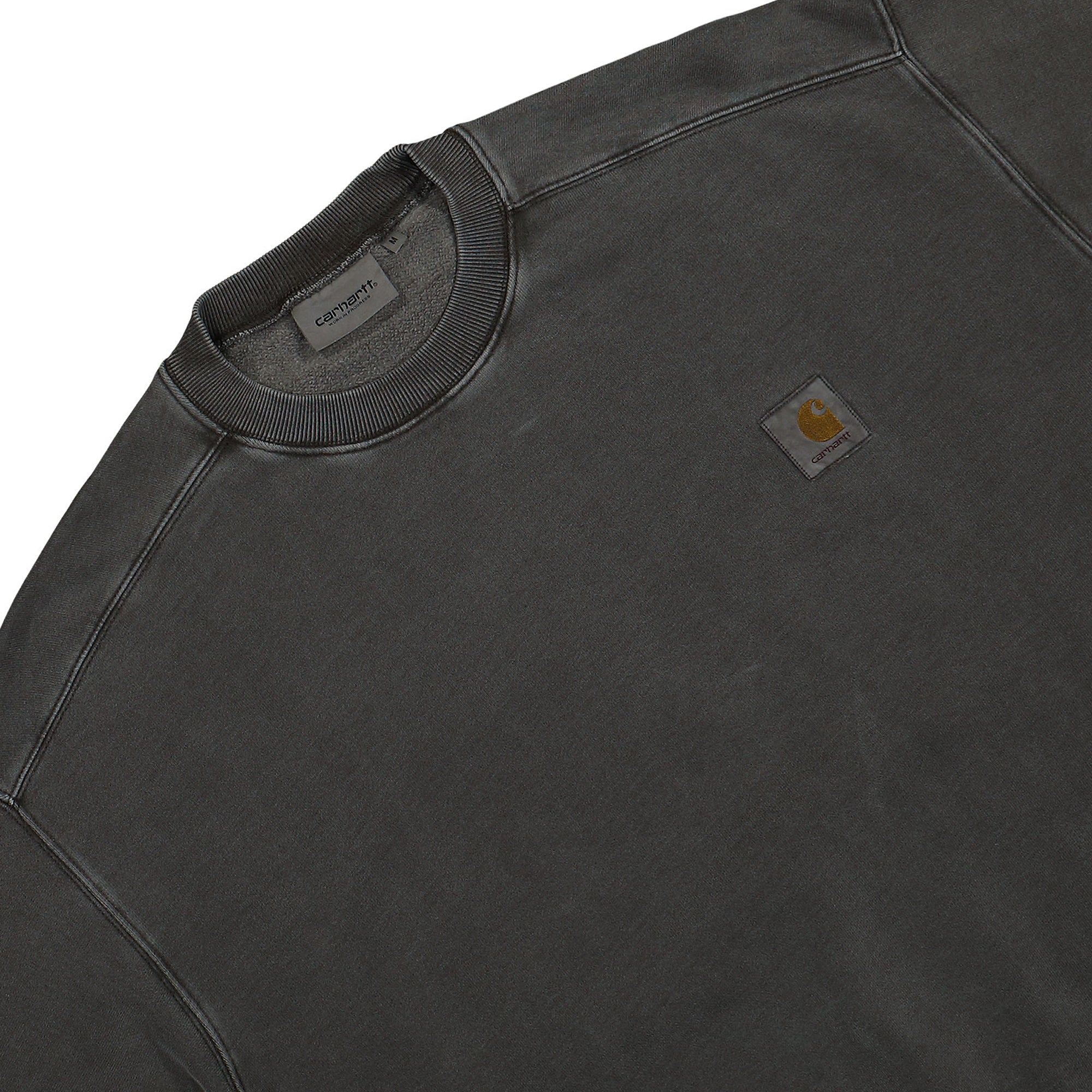 Carhartt WIP Vista Sweat Graphite Sweatshirts Close-up | Overkill